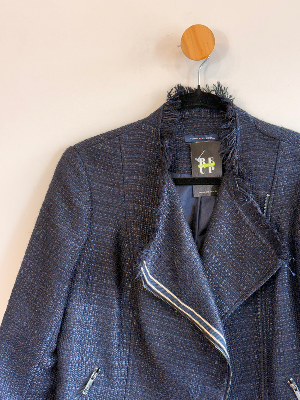Jaqueta Azul Tommy Hilfiger
