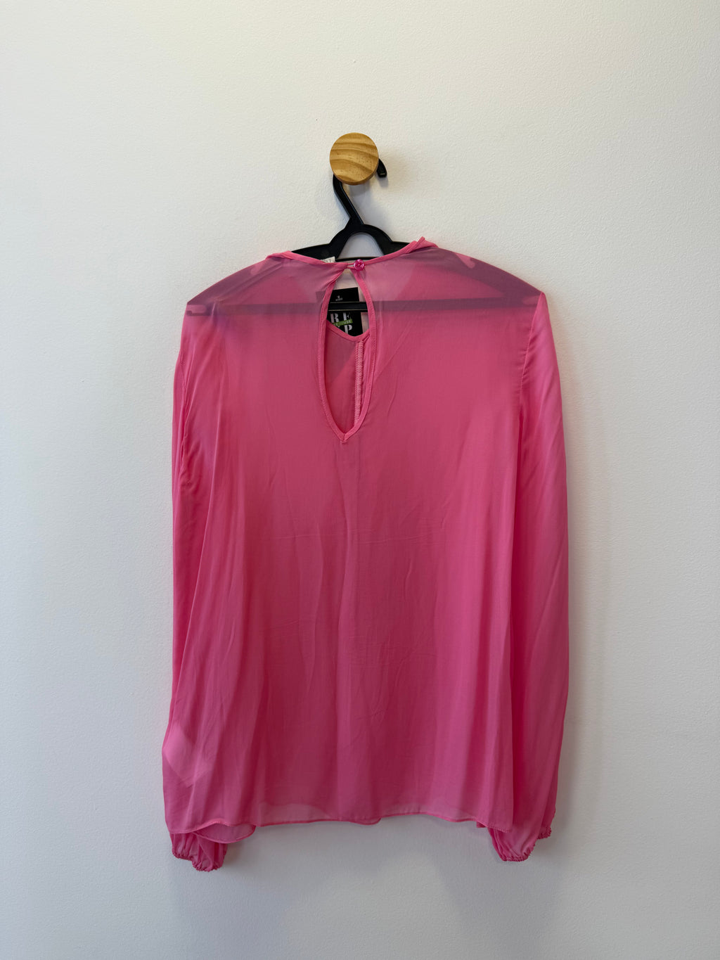 Blusa Rosa com Babados