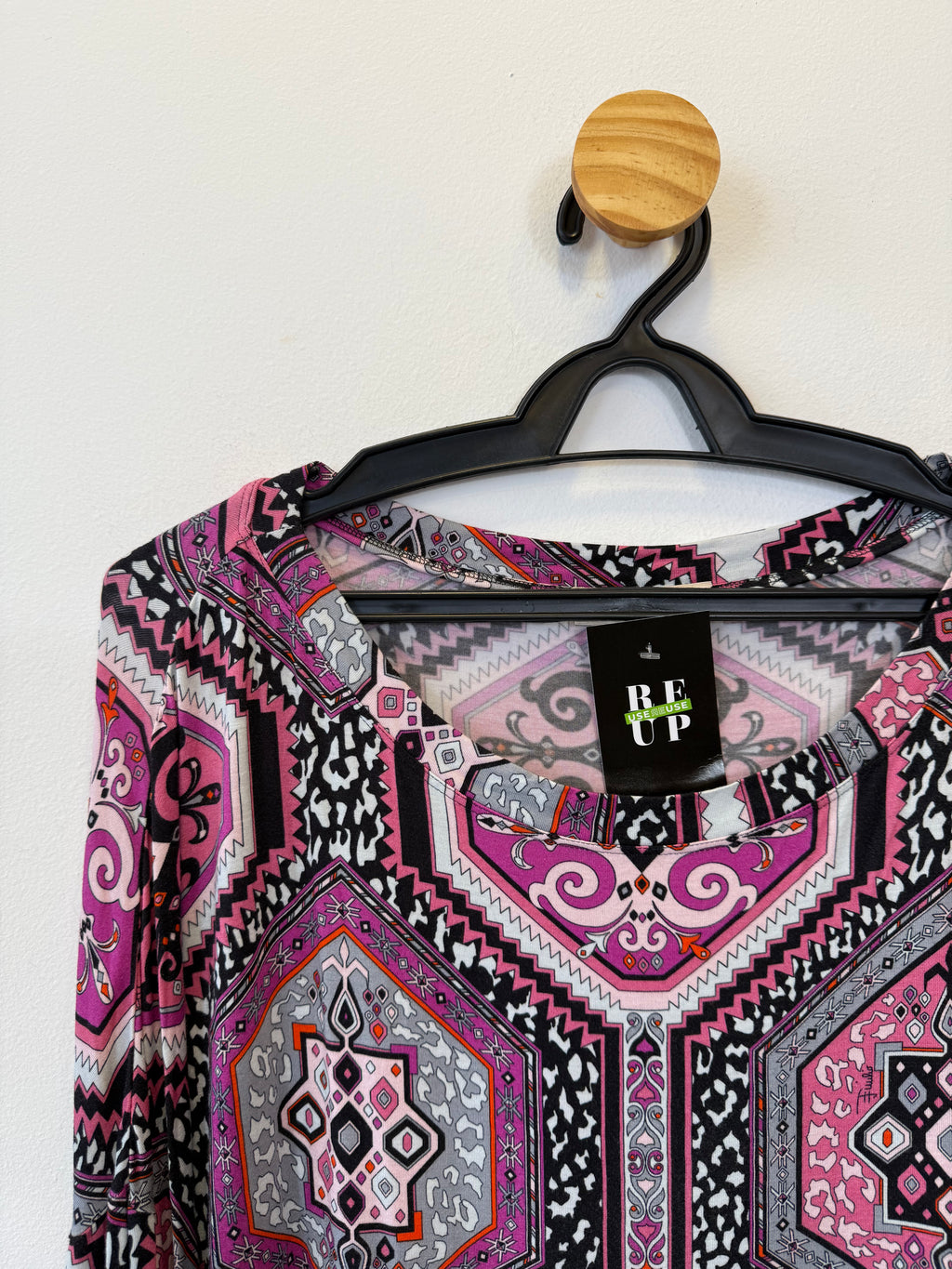 Blusa Estampa Rosa