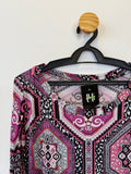Blusa Estampa Rosa
