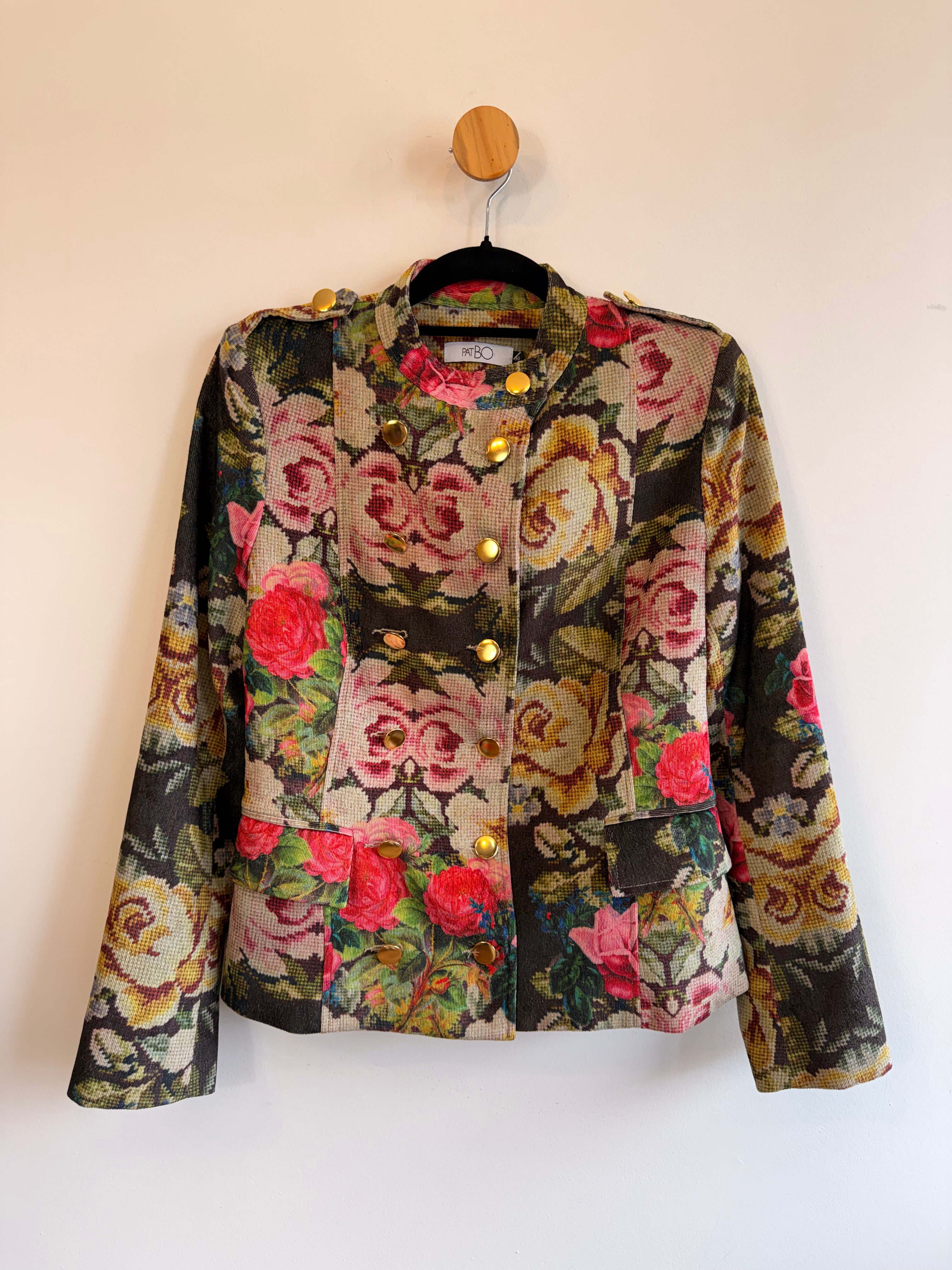 Casaco Estampa Floral PatBo