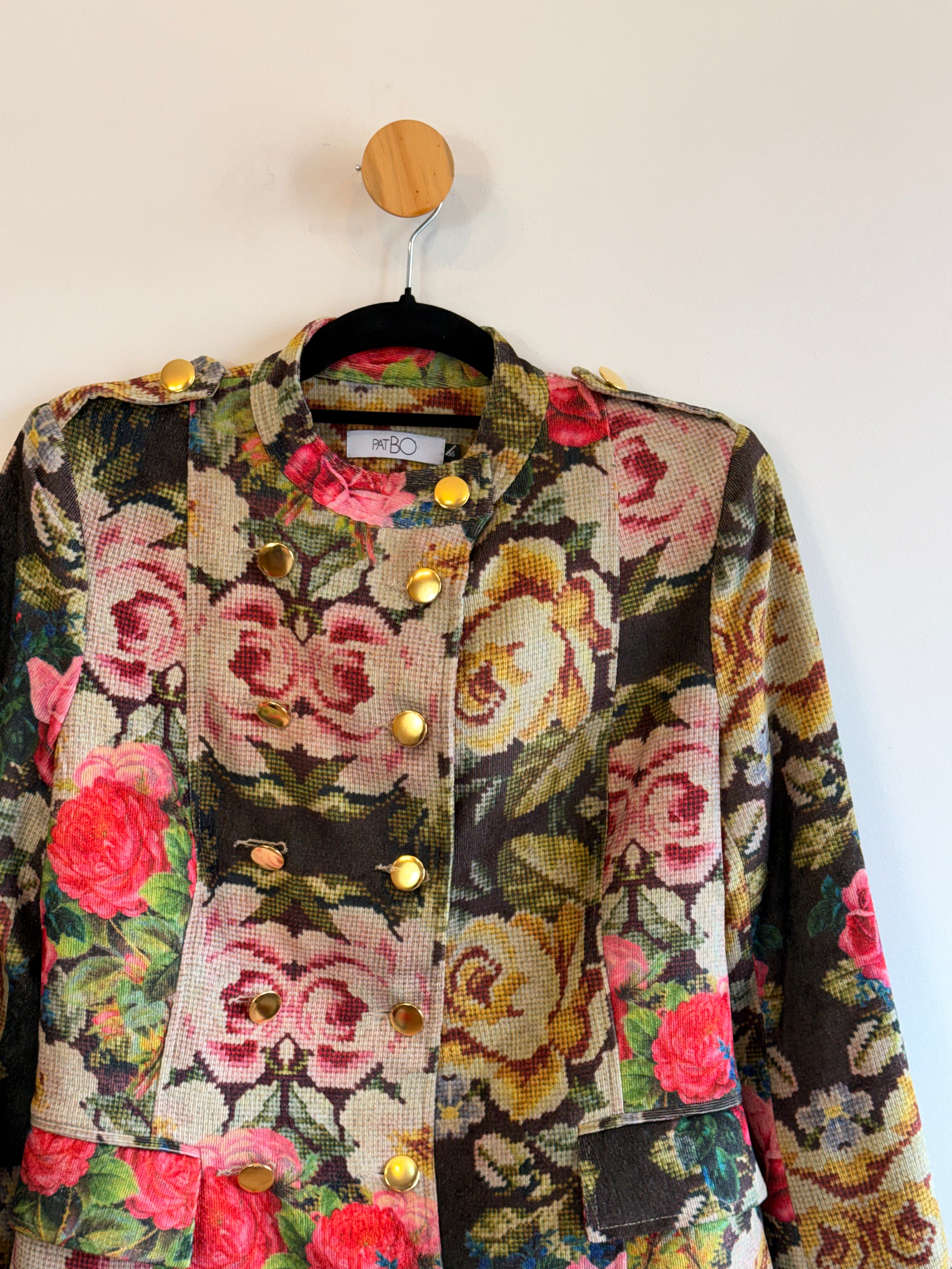 Casaco Estampa Floral PatBo