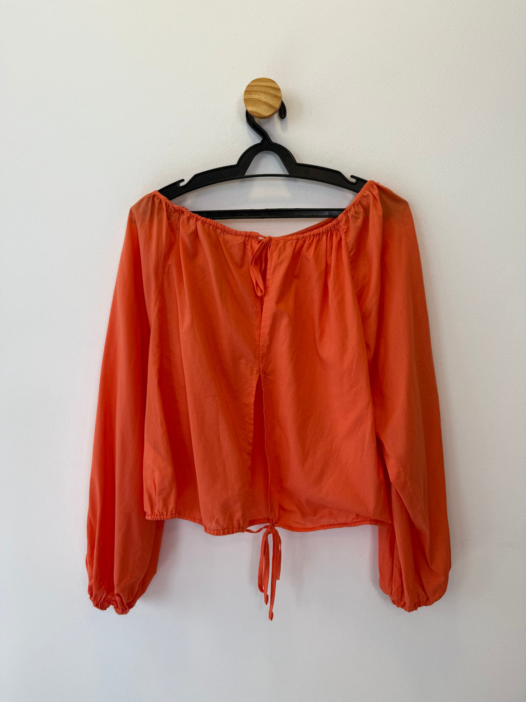 Cropped Laranja Amarrações