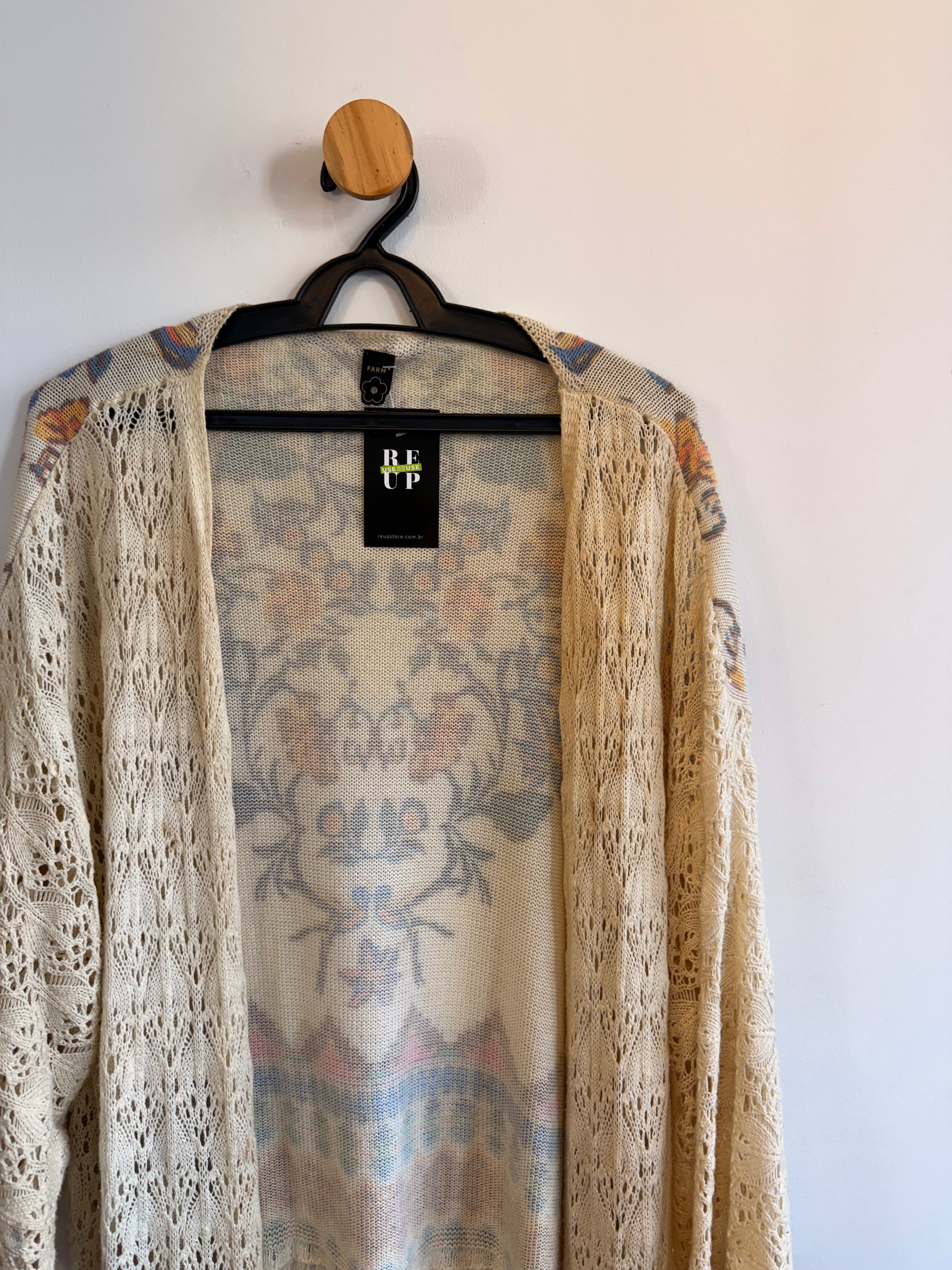 Cardigan de Tricot Farm