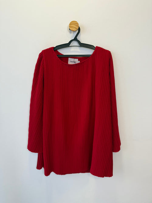 Blusa Canelada Vermelha