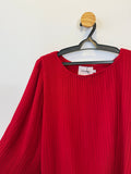 Blusa Canelada Vermelha