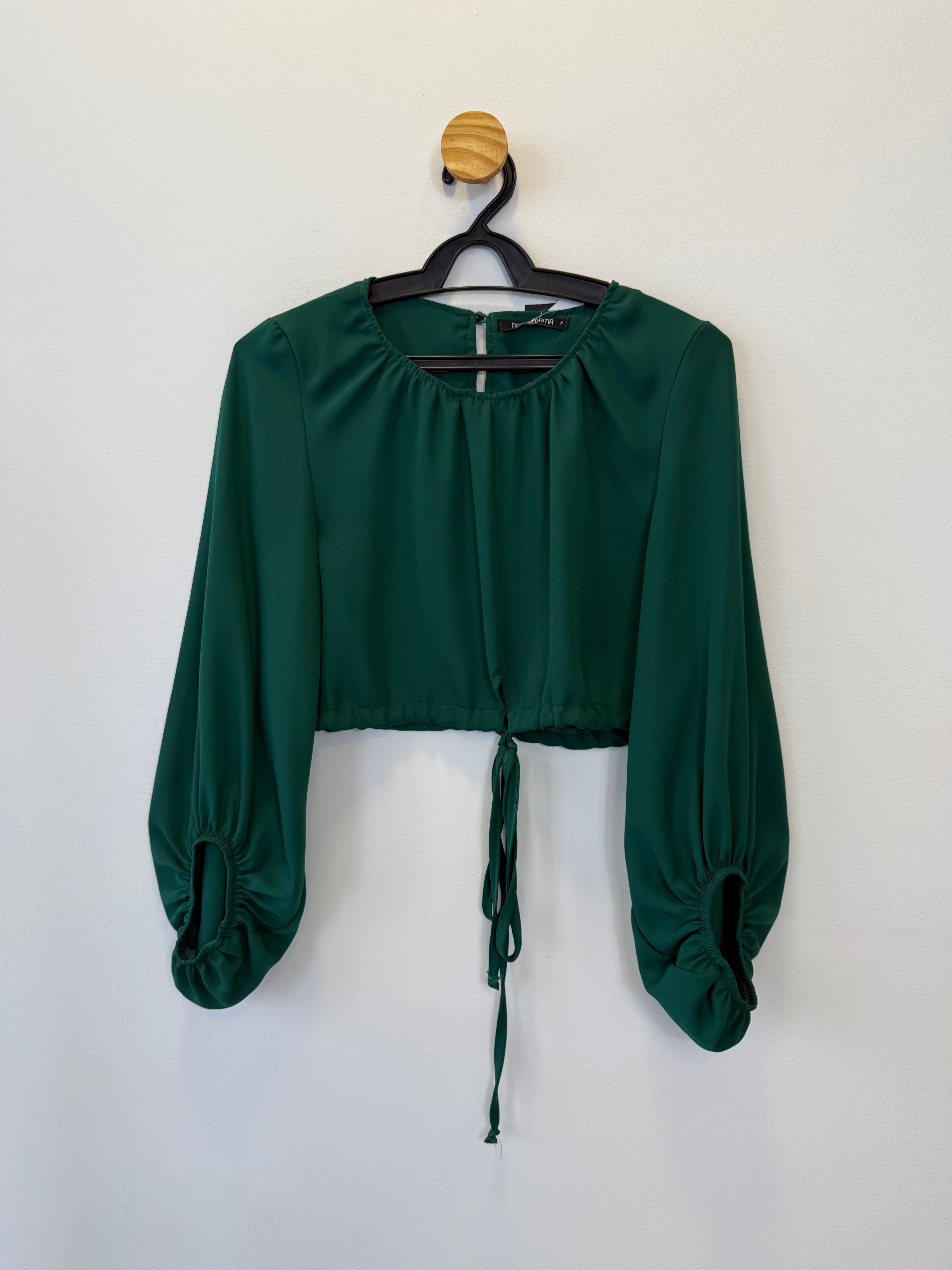 Cropped Verde Esmeralda
