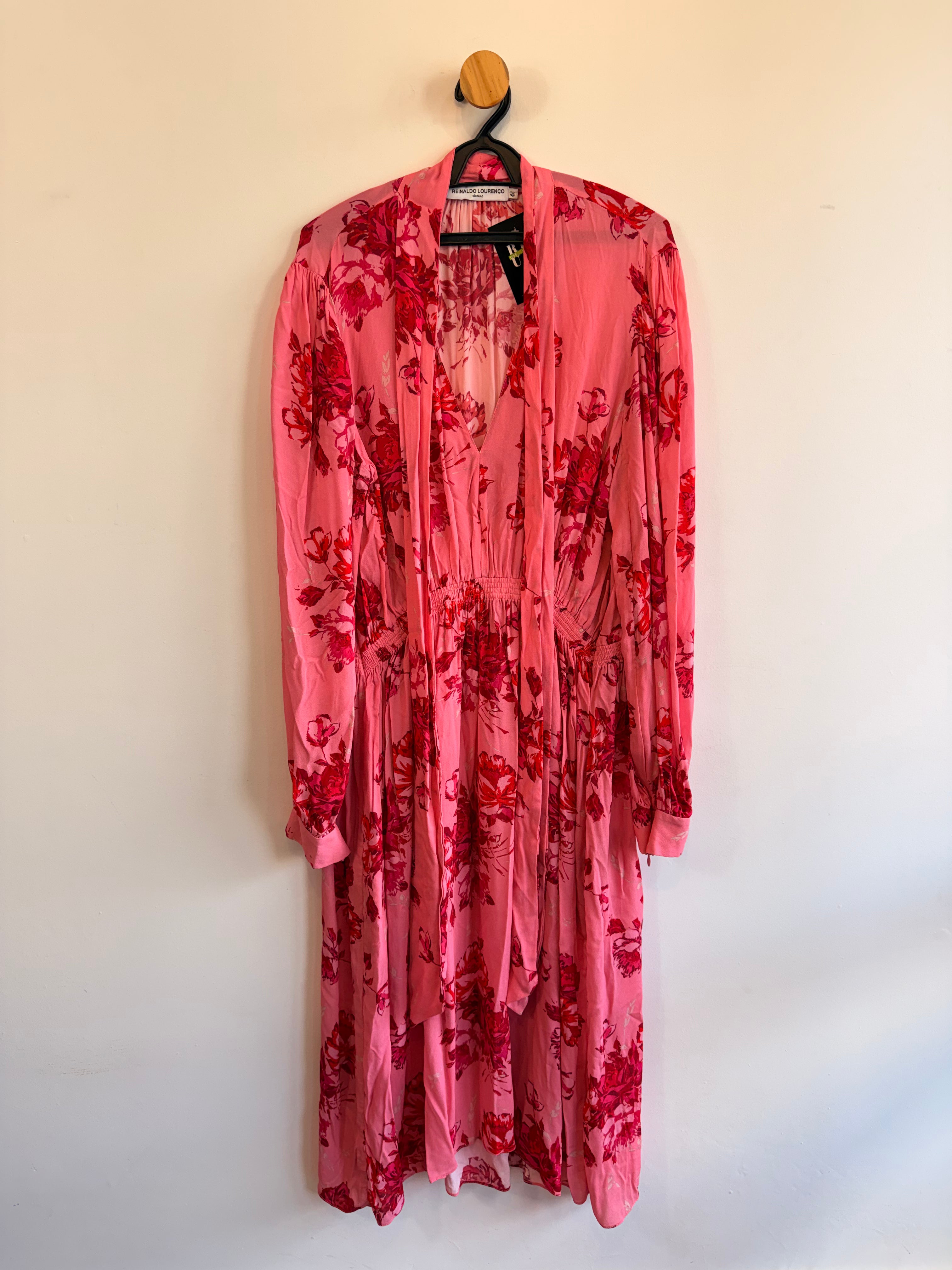 Vestido Rosa Reinaldo Lourenço