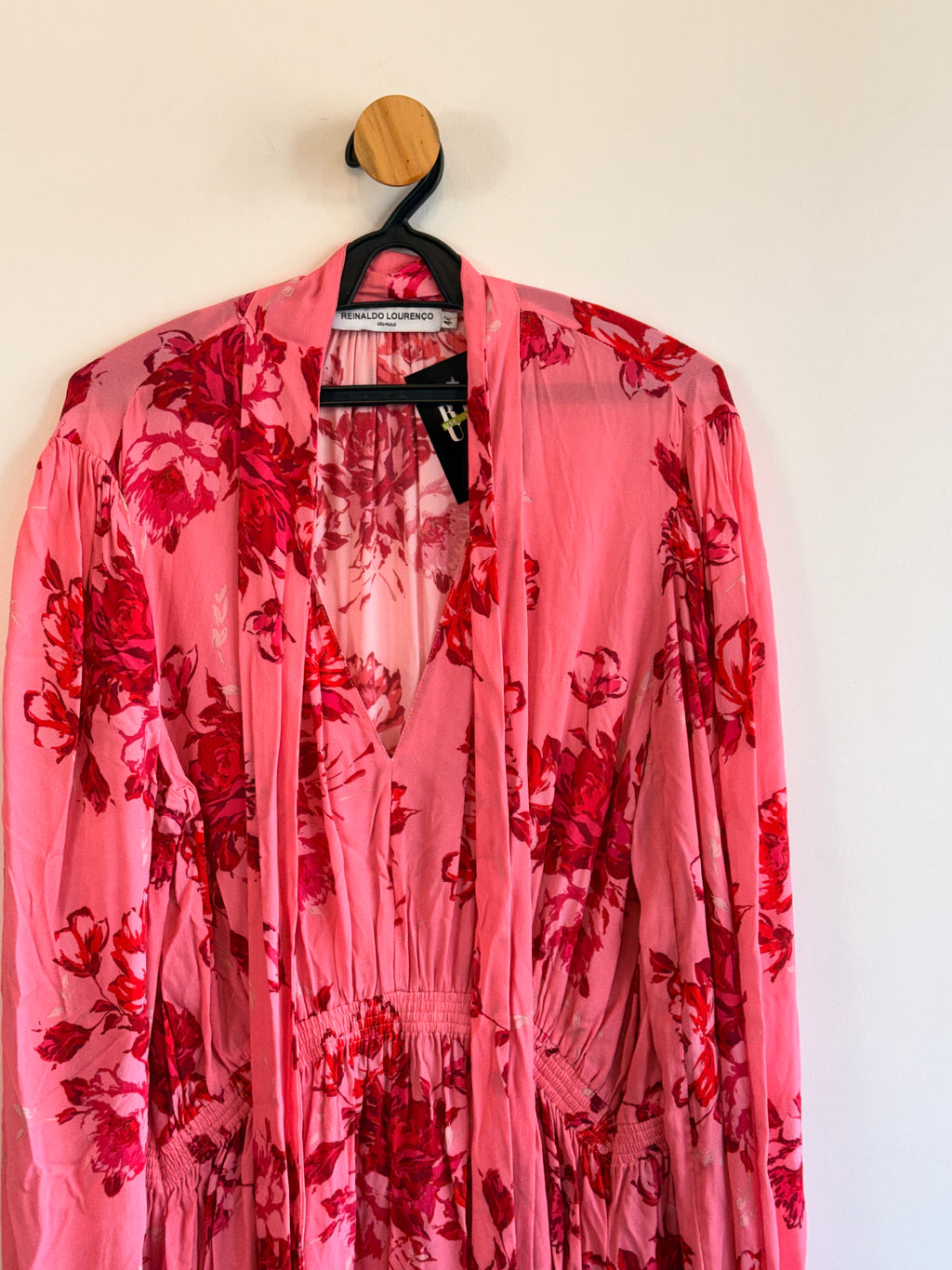 Vestido Rosa Reinaldo Lourenço