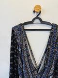 Body Estampa Azul