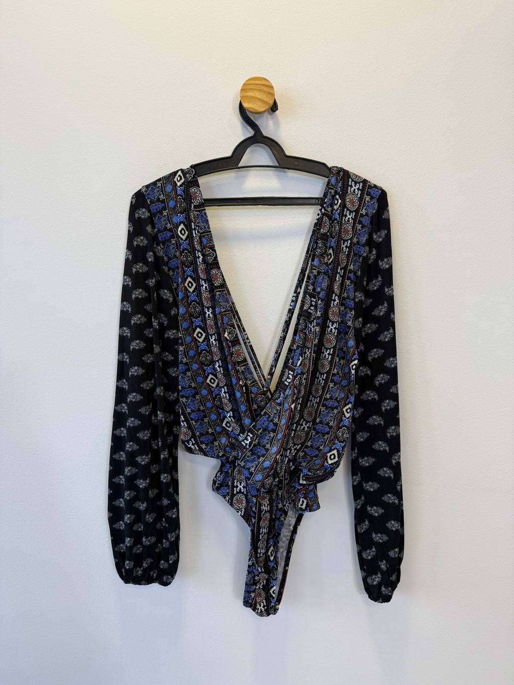 Body Estampa Azul
