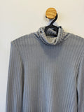 Blusa Gola Alta Cinza
