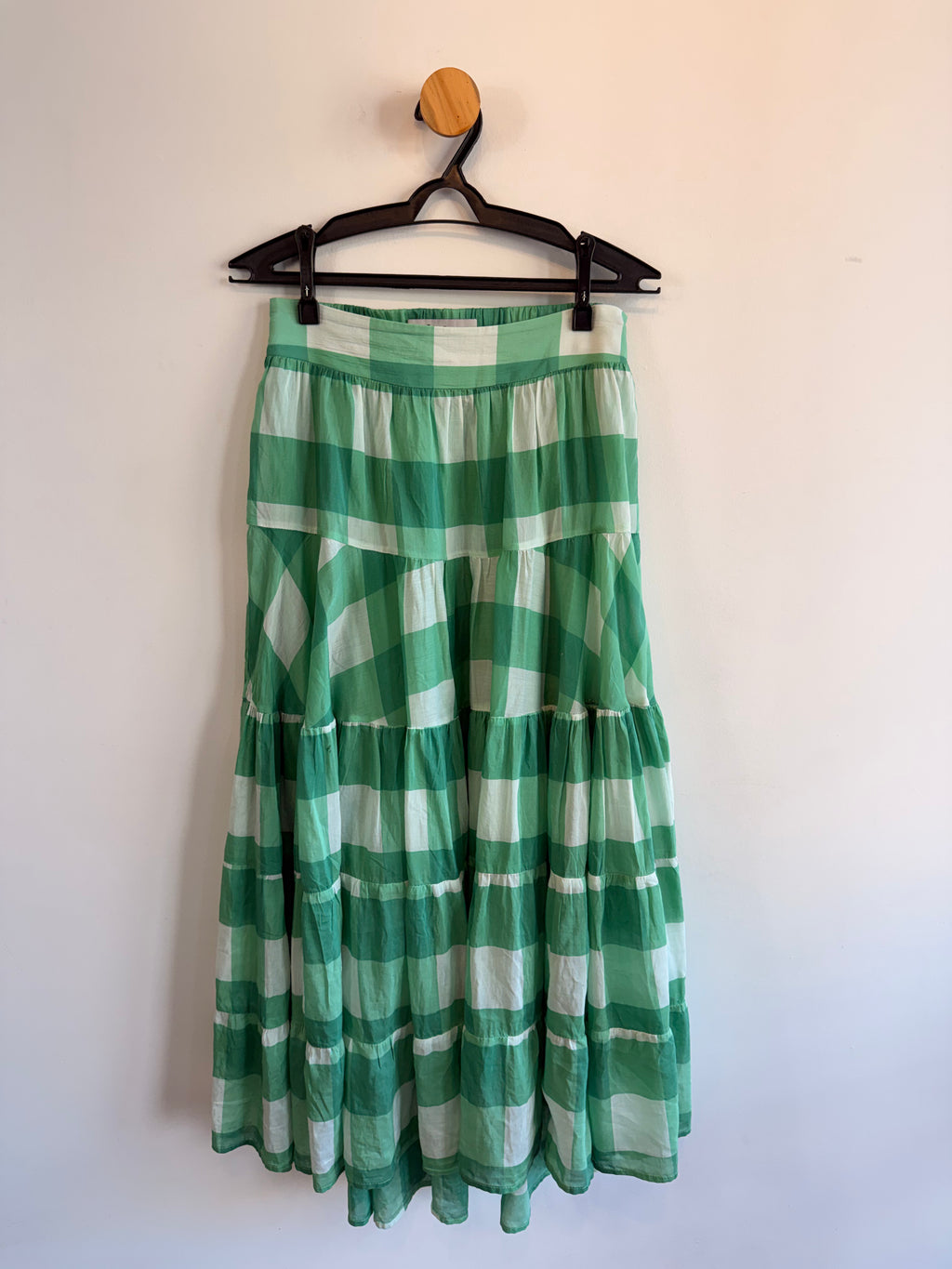 Saia Xadrez Verde
