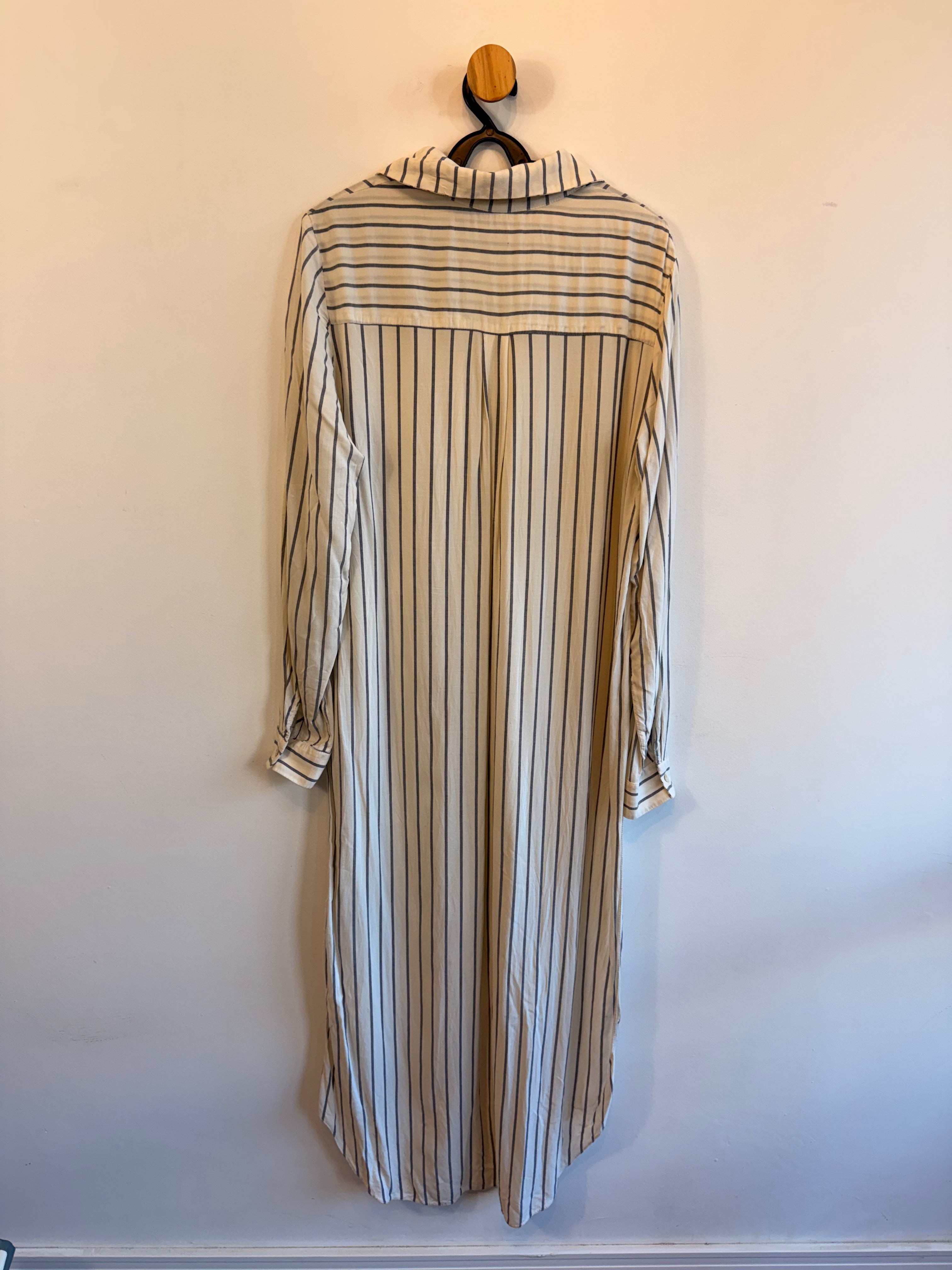 Camisa Alongada Listrada Farm