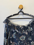 Cropped Ombro a Ombro Estampado