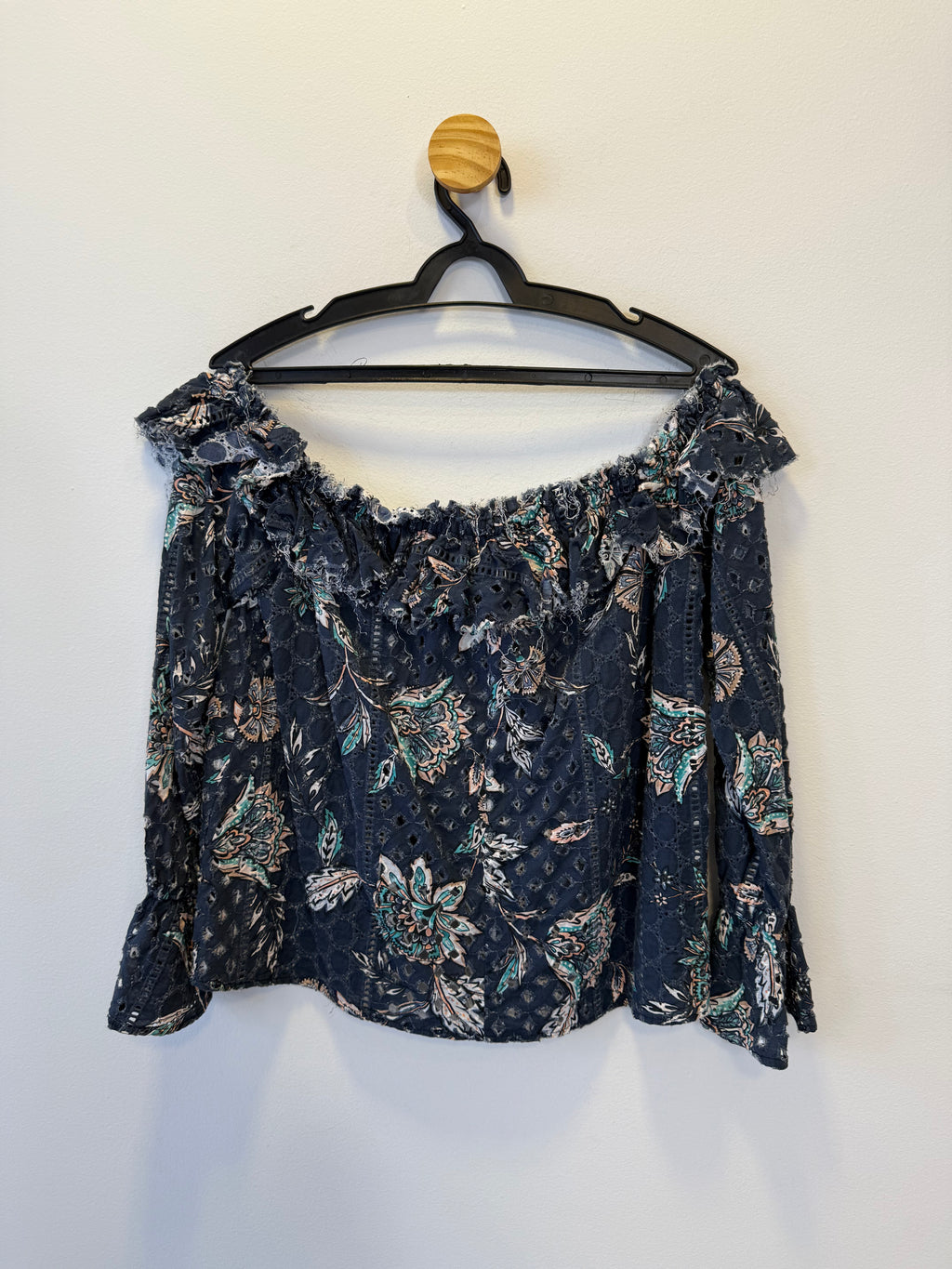 Cropped Ombro a Ombro Estampado