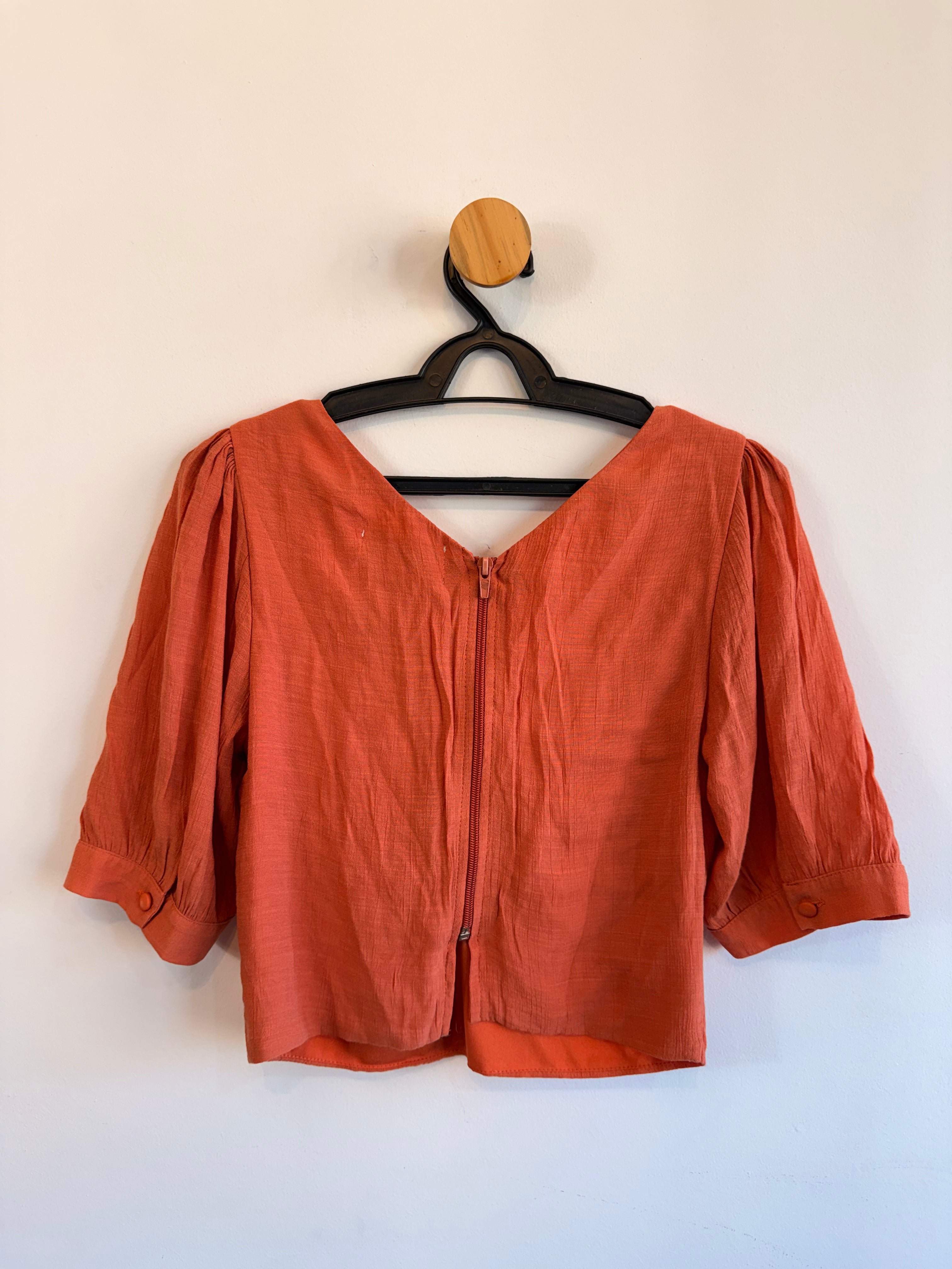 Blusa Terracota Tannerie