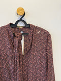 Body Marrom Floral