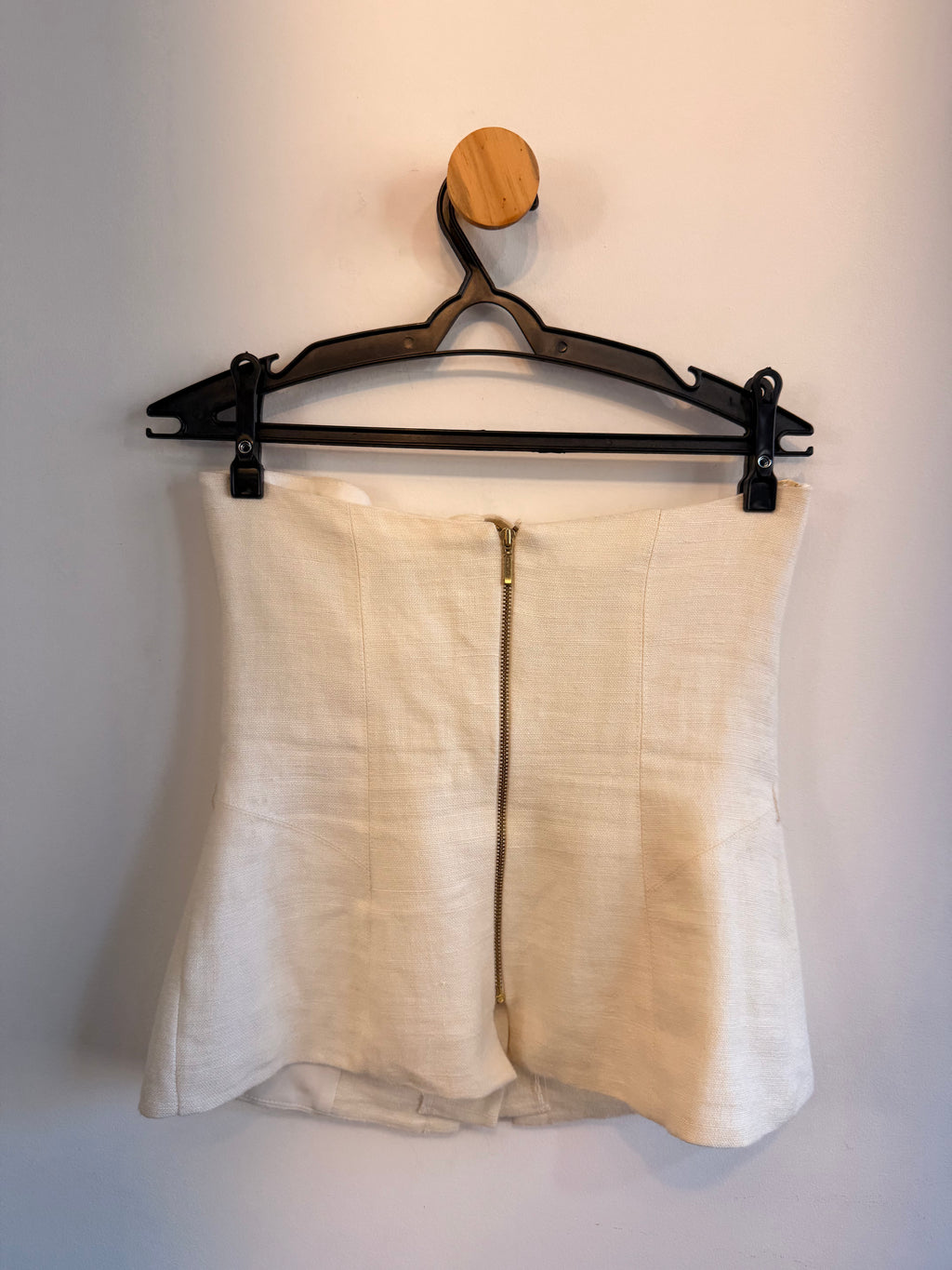 Corset Tomara que Caia Off White Essenciale