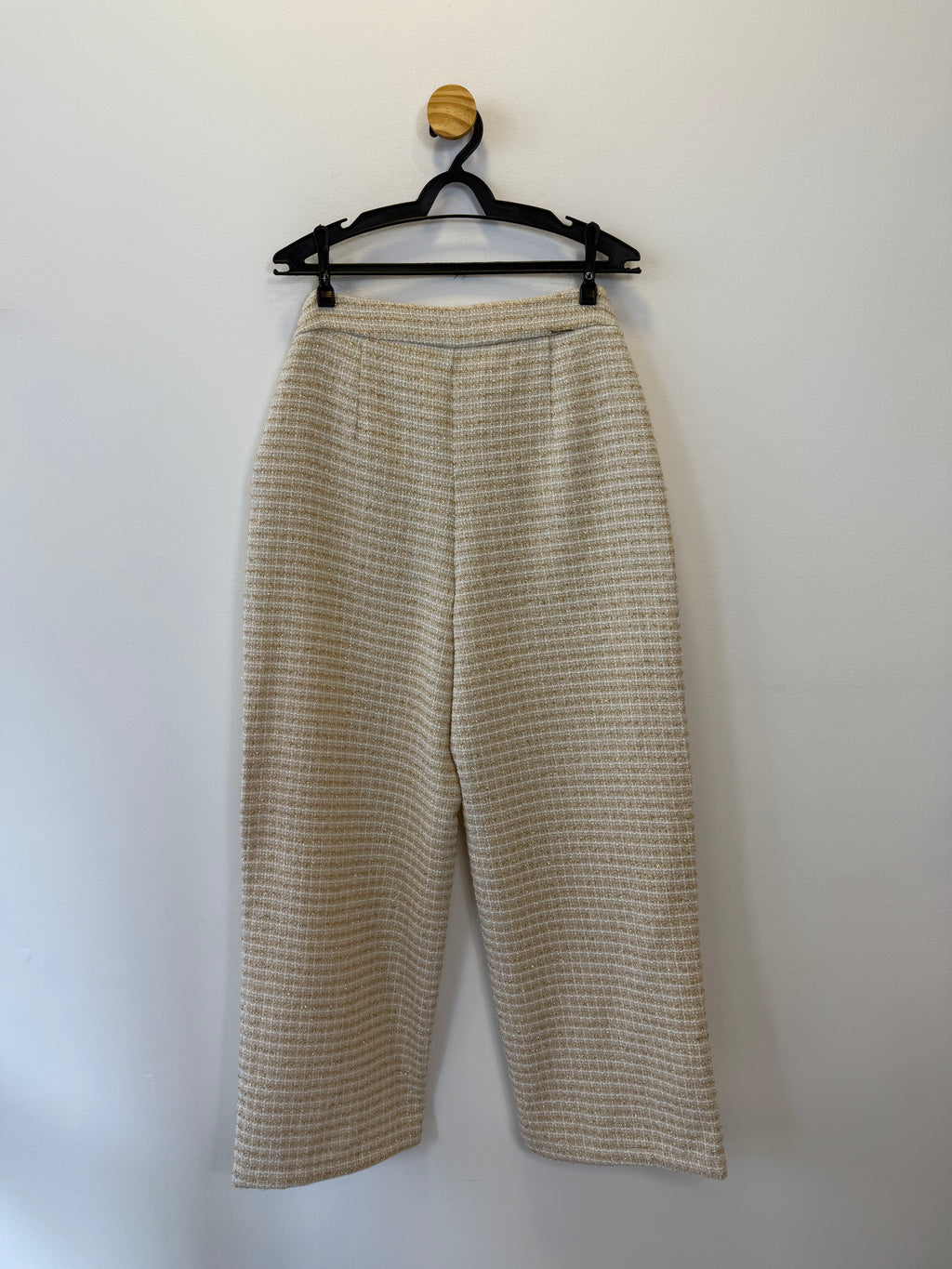 Calça Wide Leg Tweed