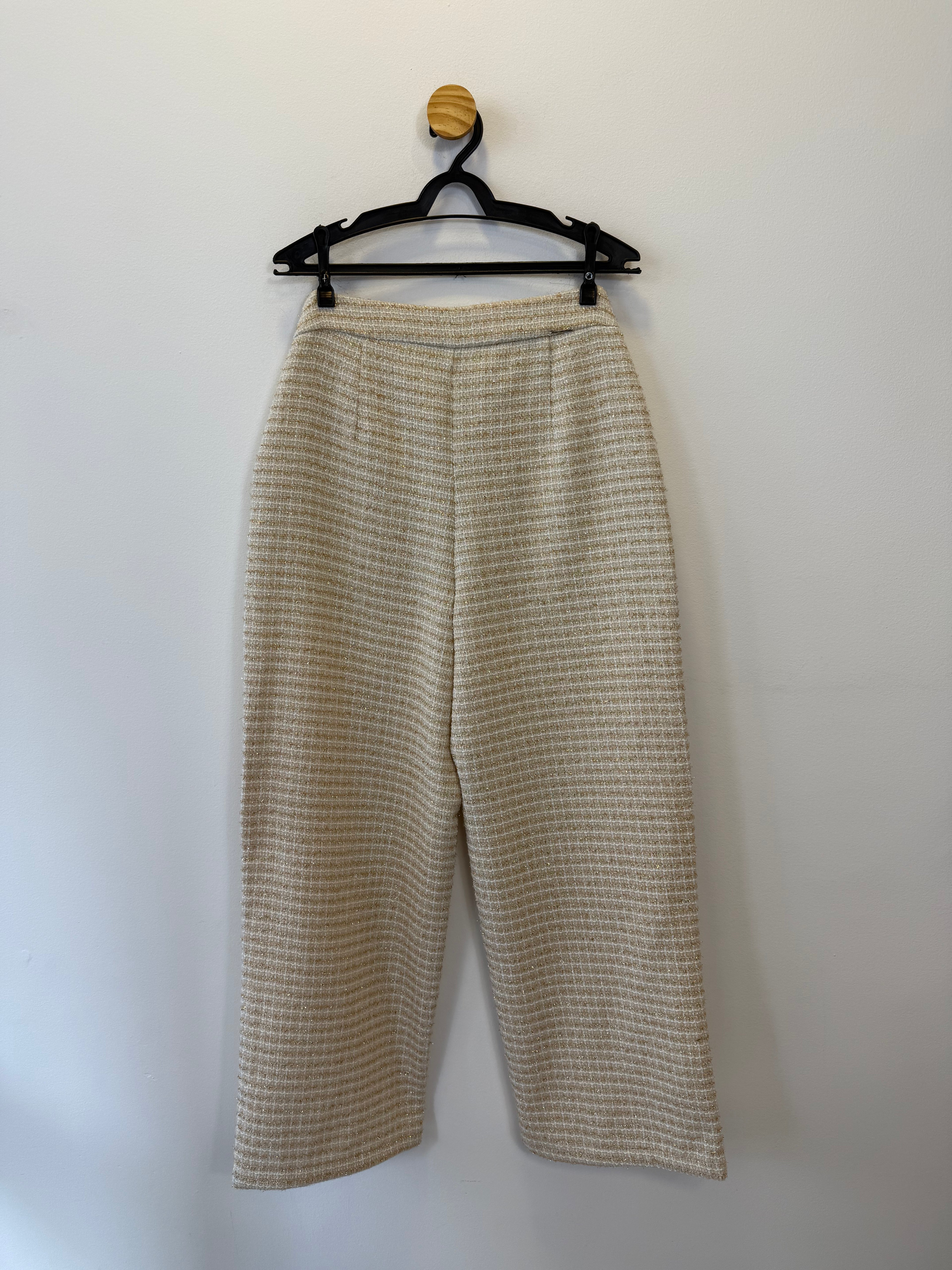 Calça Wide Leg Tweed