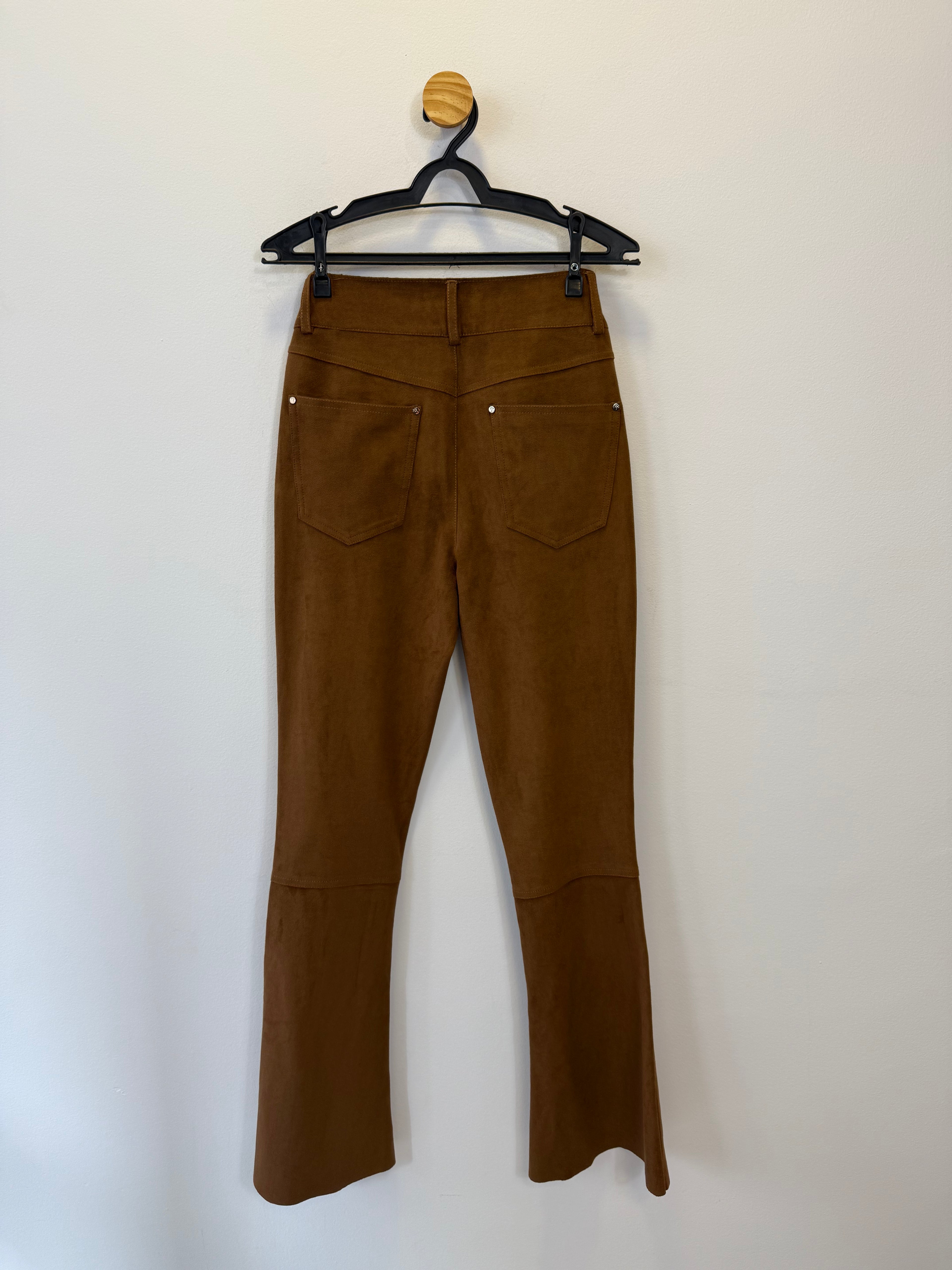 Calça Flare Marrom