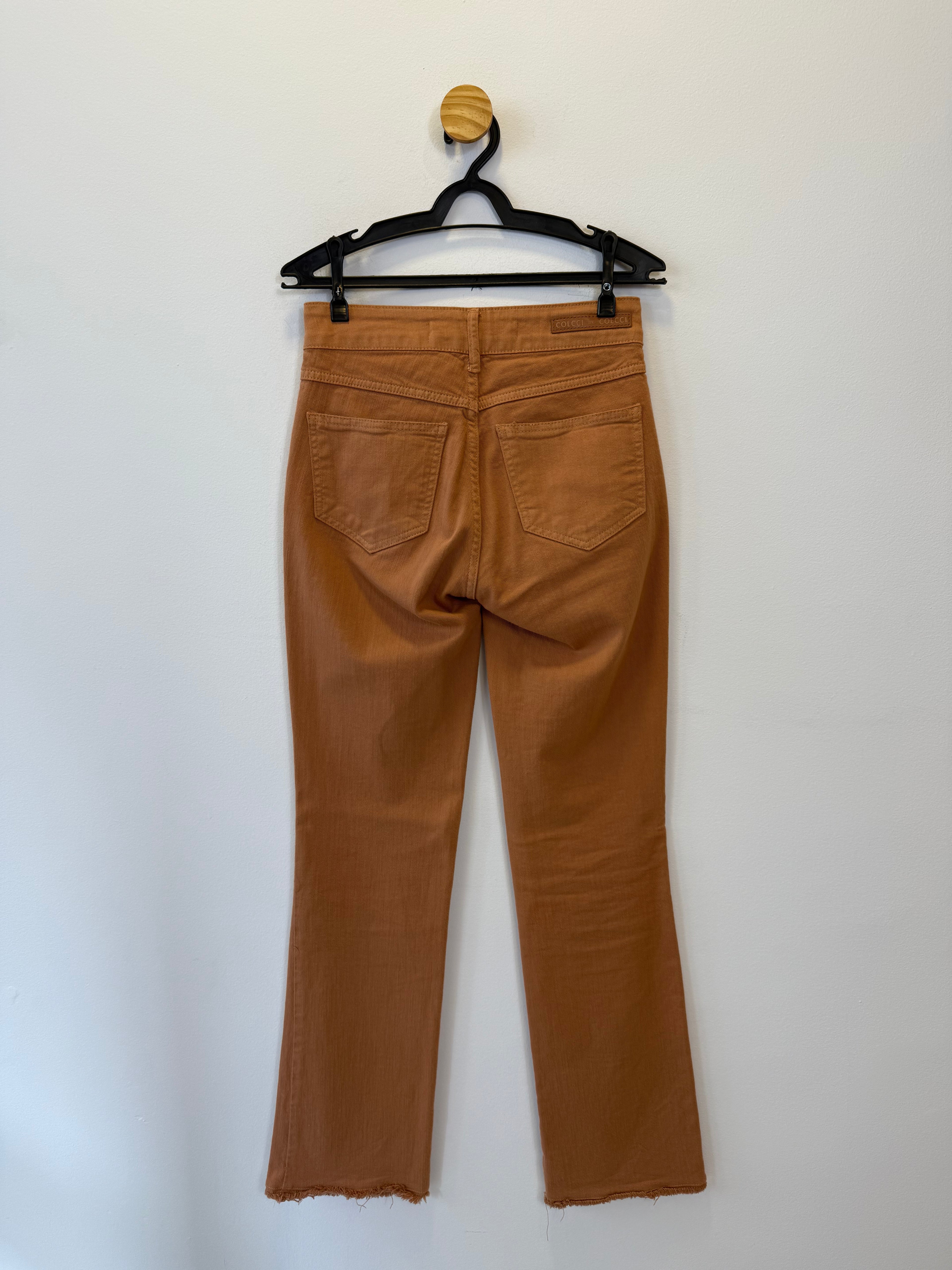 Calça Reta Camel