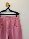 Calça Balloon Rosa Claro