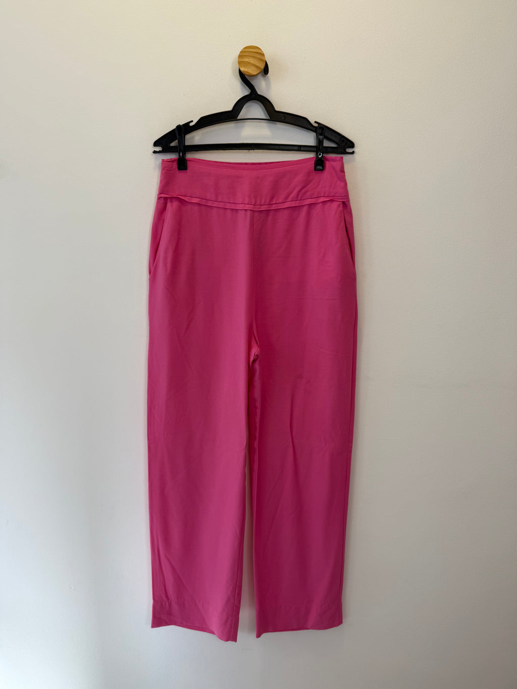 Calça Reta Rosa Fucsia