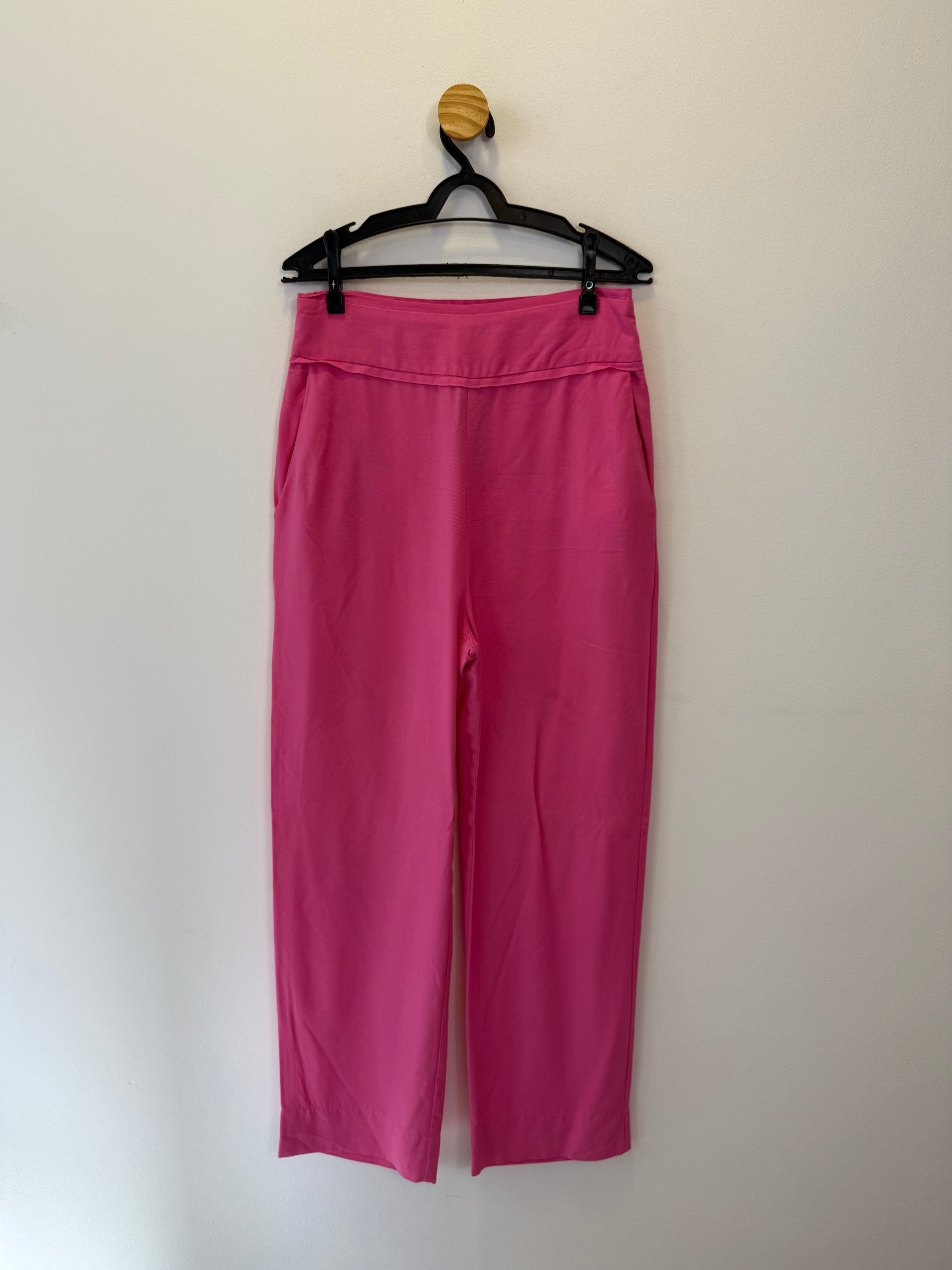 Calça Reta Rosa Fucsia