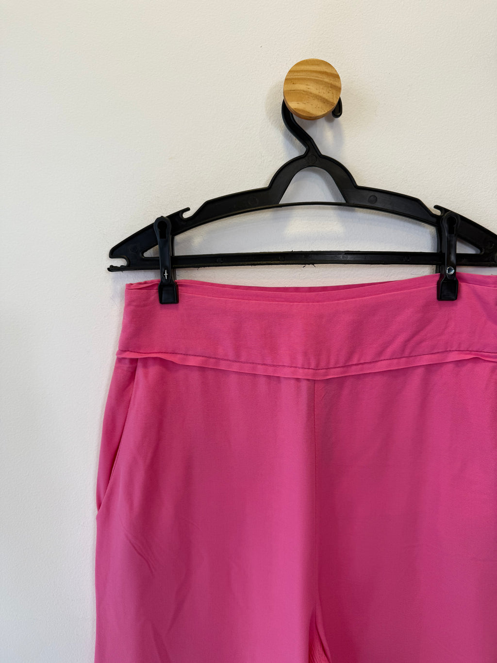 Calça Reta Rosa Fucsia