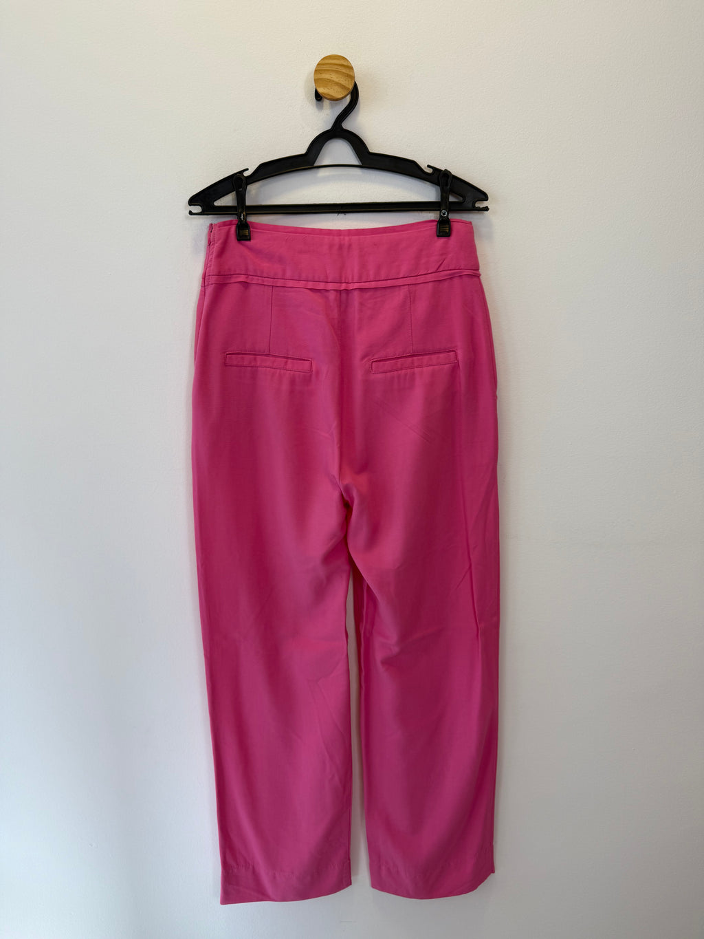 Calça Reta Rosa Fucsia