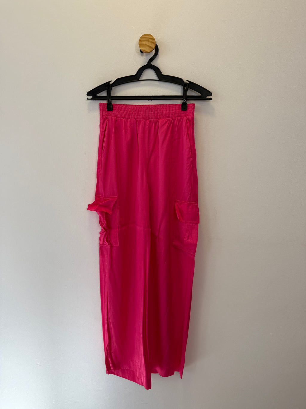 Calça Cargo Rosa Pink
