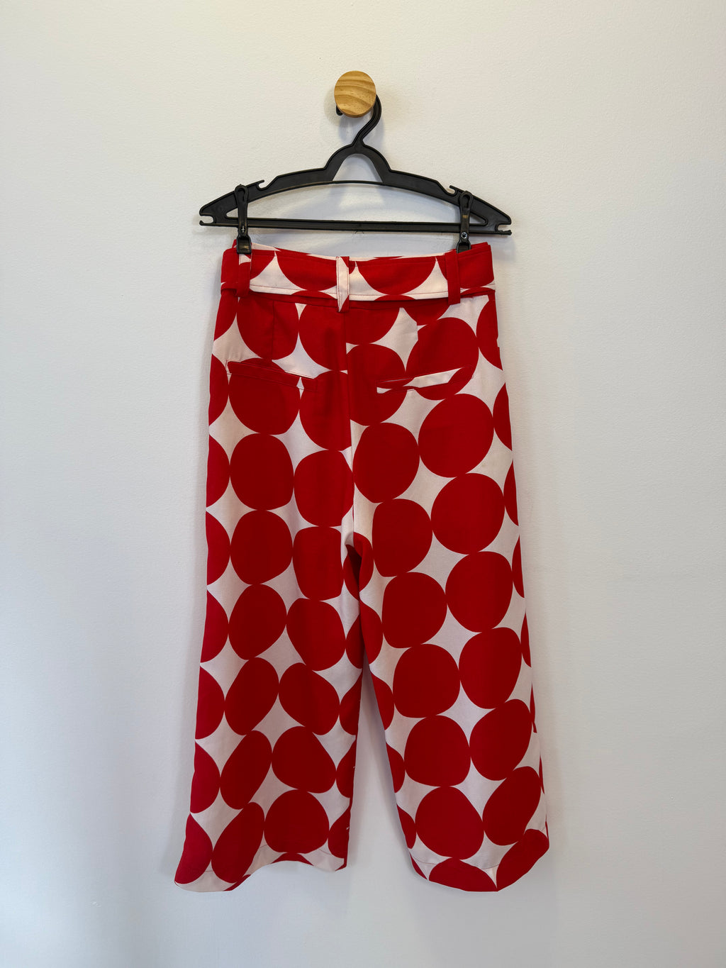 Calça Estampada Vermelha