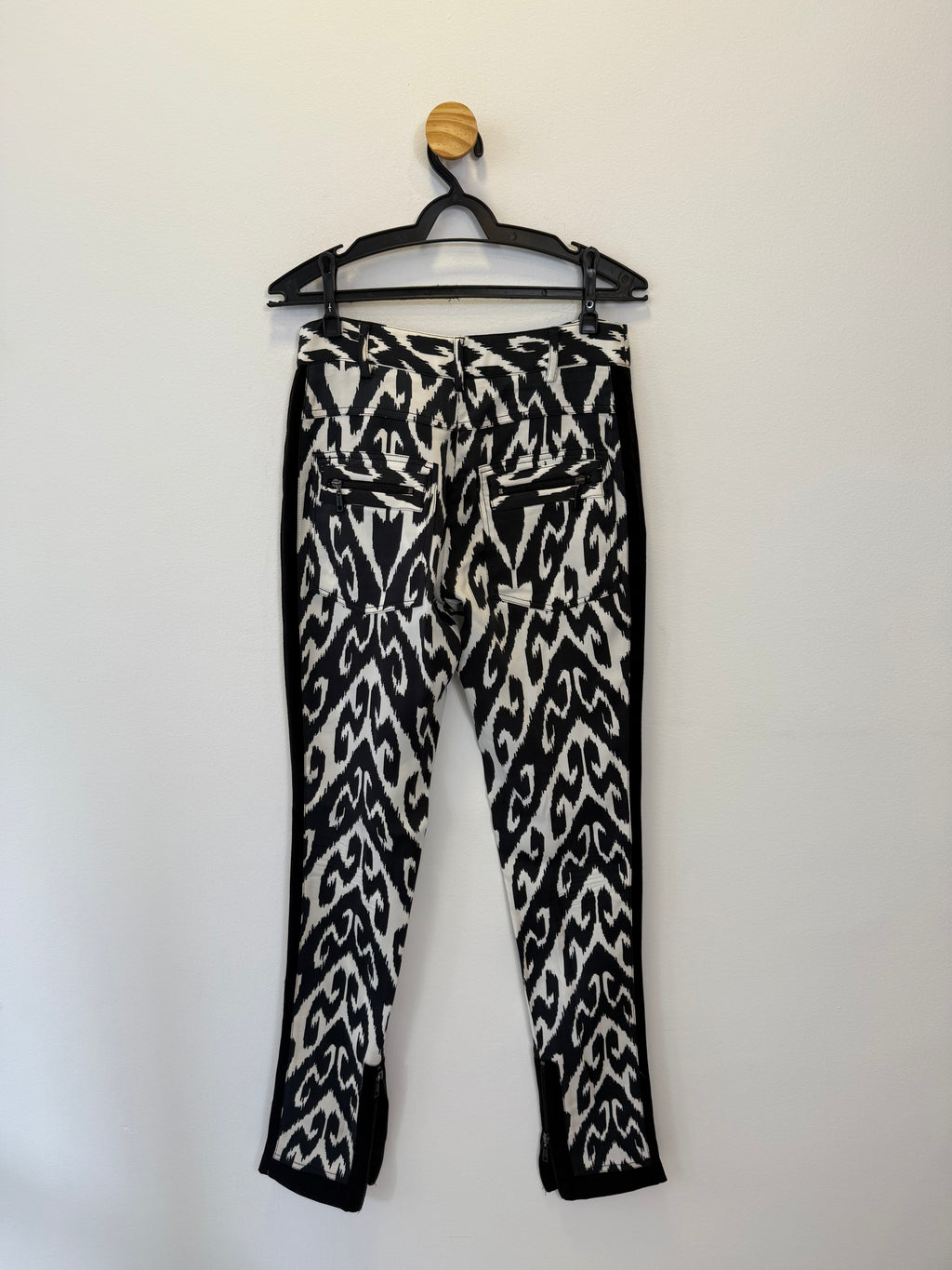 Calça Estampa Preto e Branco
