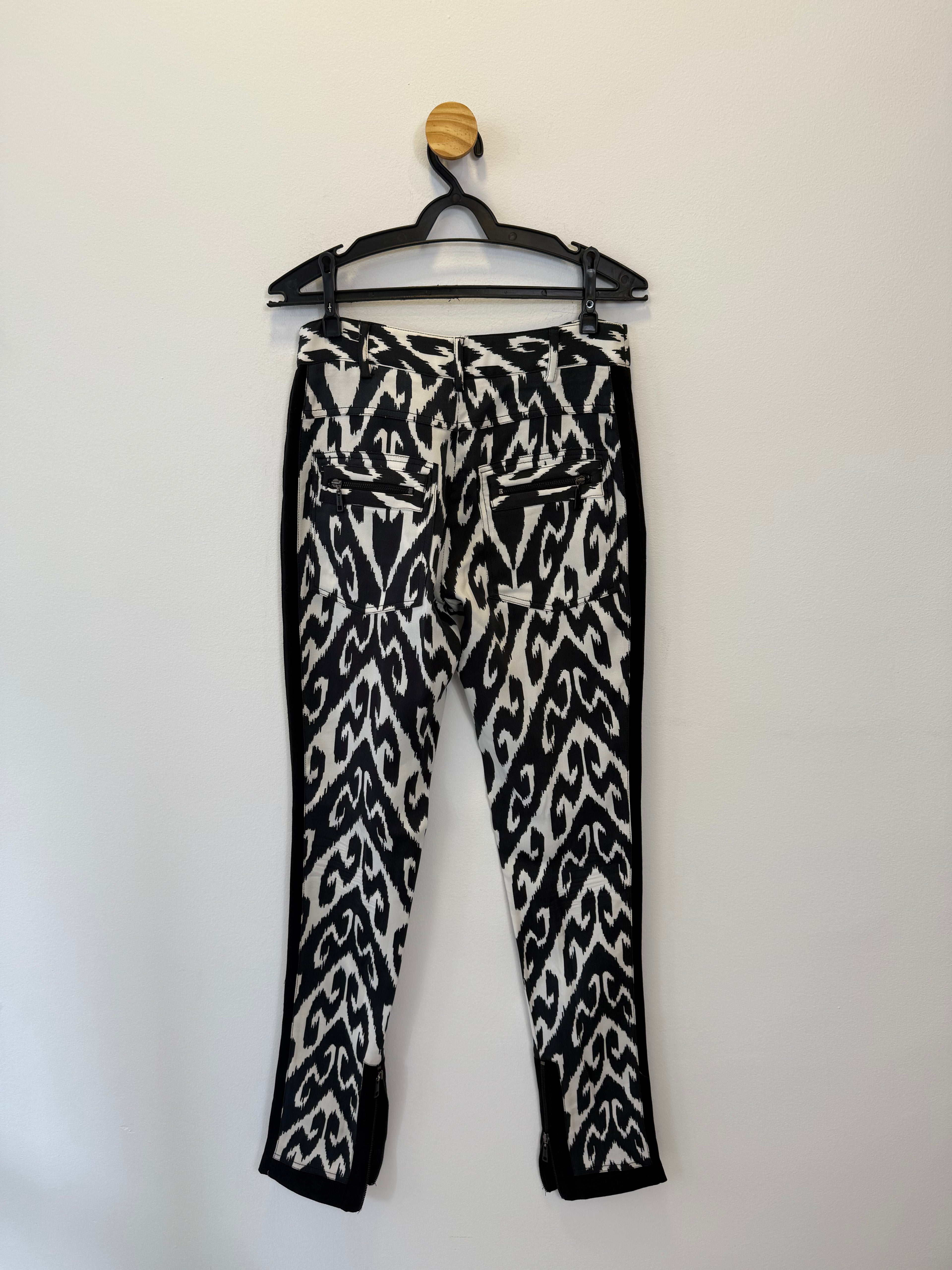 Calça Estampa Preto e Branco