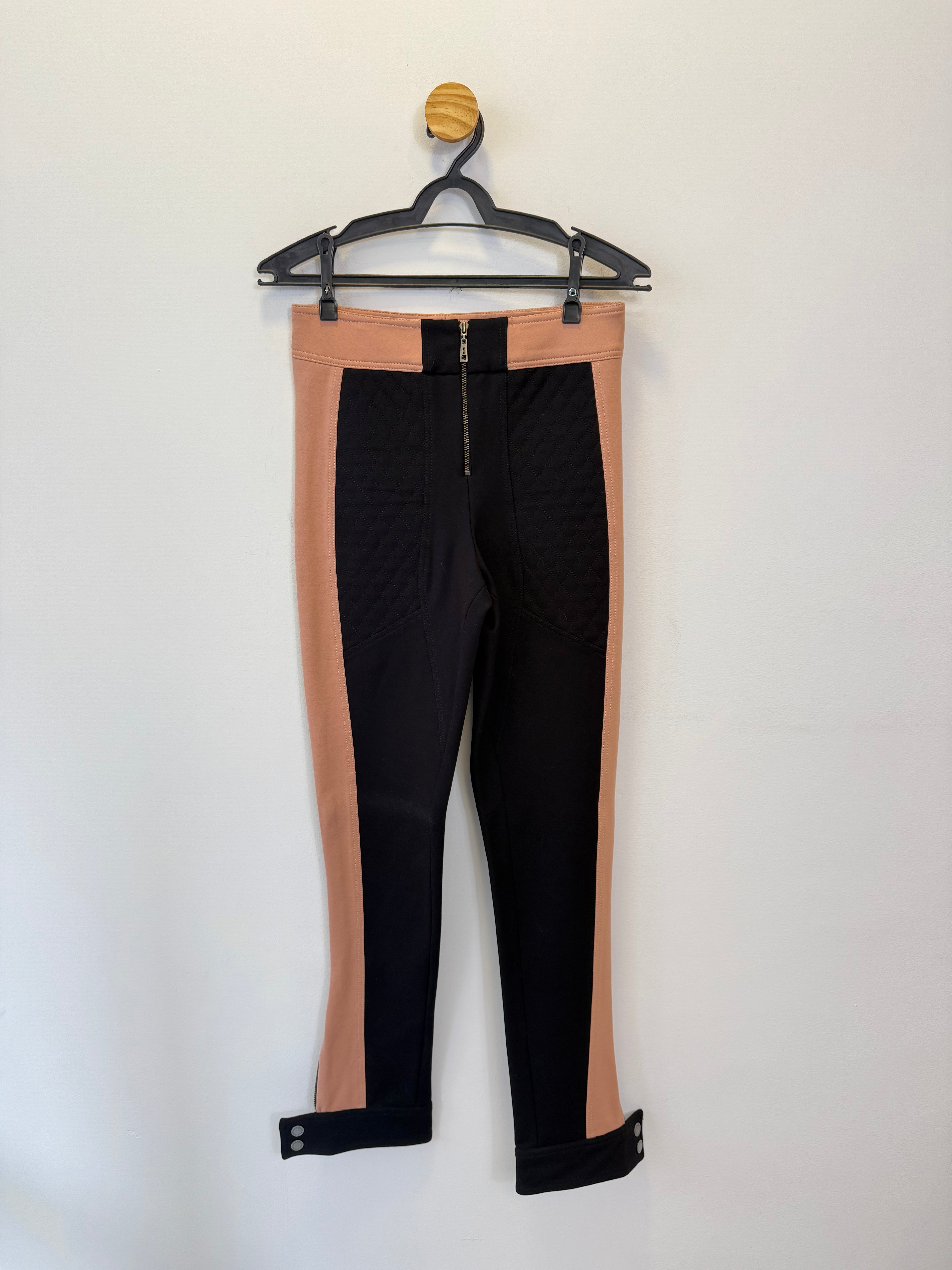Calça Preta e Nude
