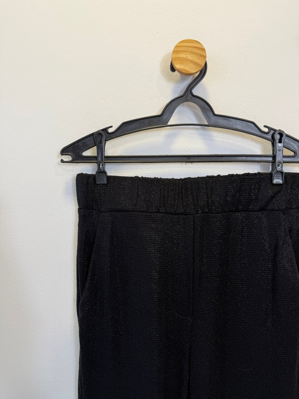 Calça Preta Lurex
