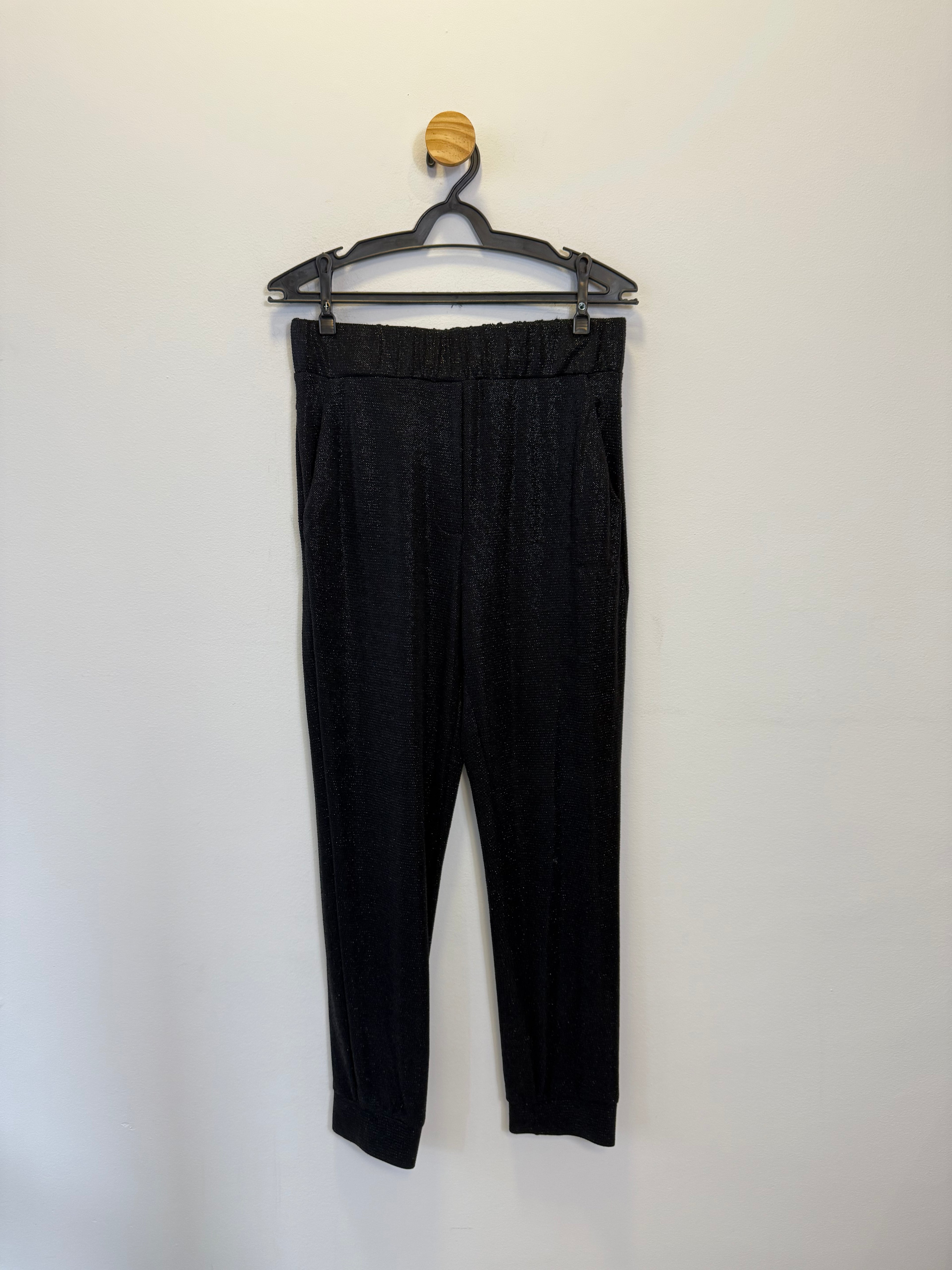 Calça Preta Lurex