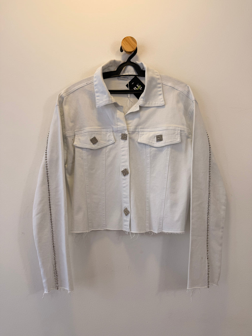 Jaqueta Jeans Branca