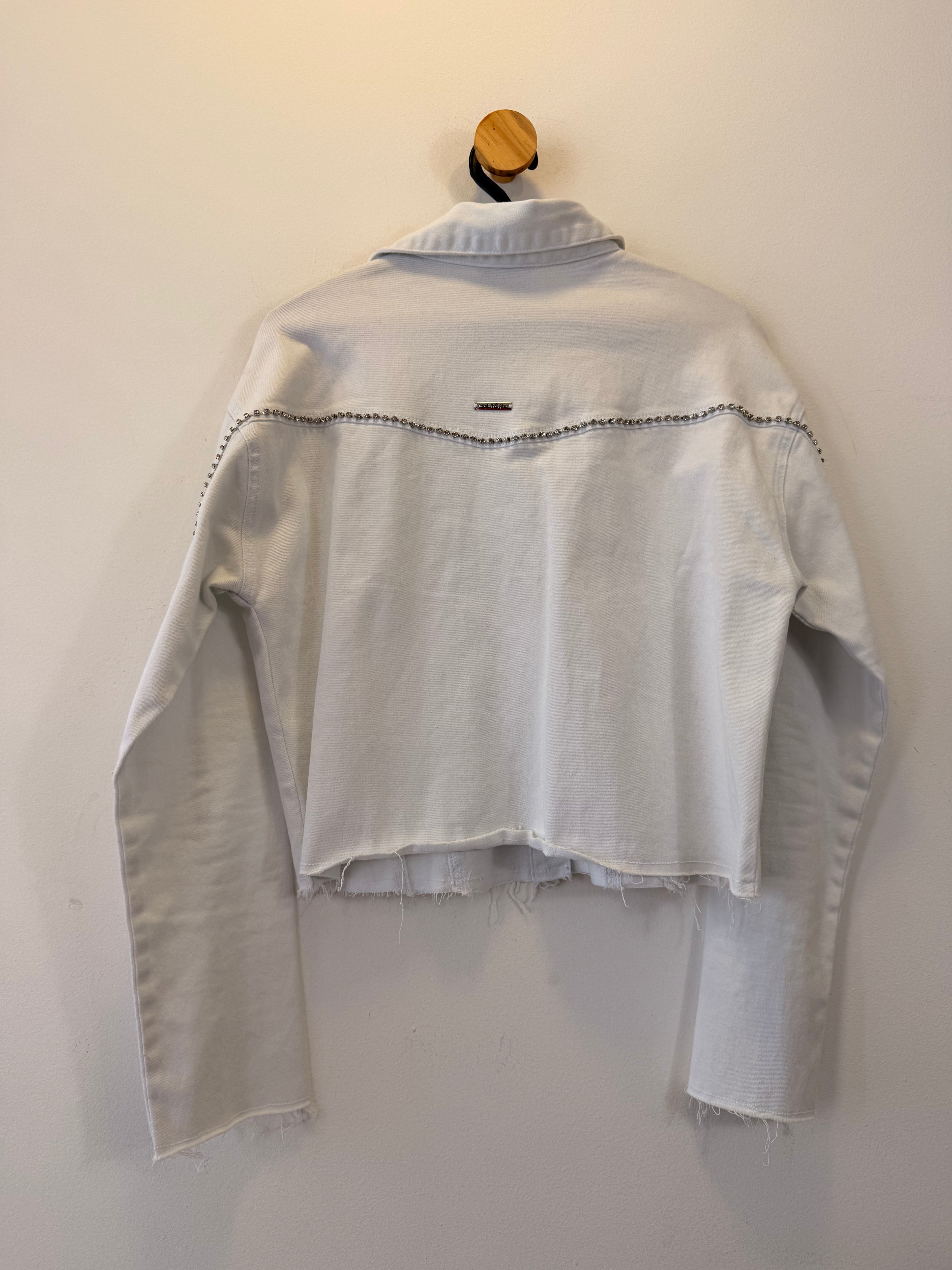 Jaqueta Jeans Branca
