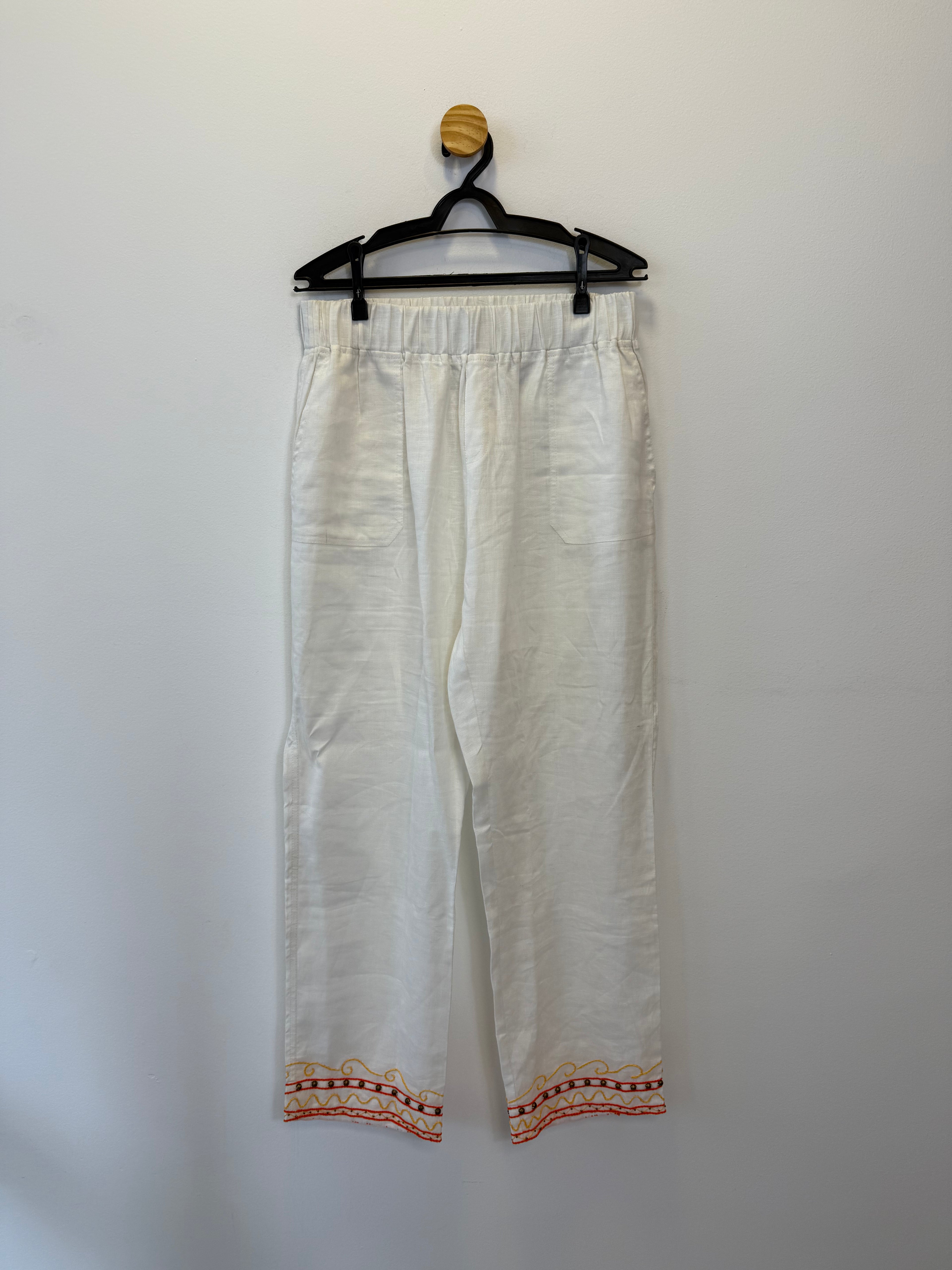 Calça de Linho Branca