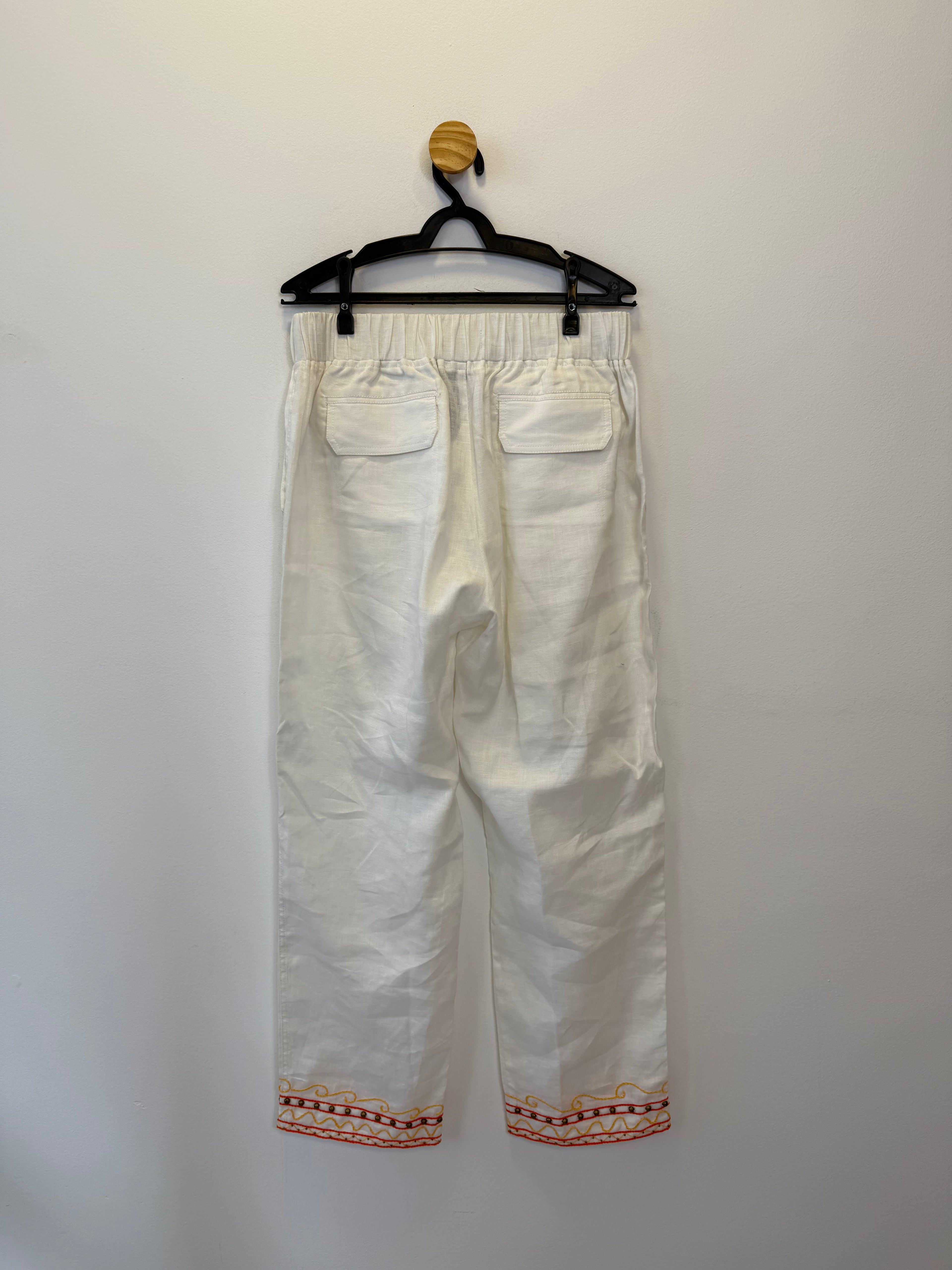 Calça de Linho Branca