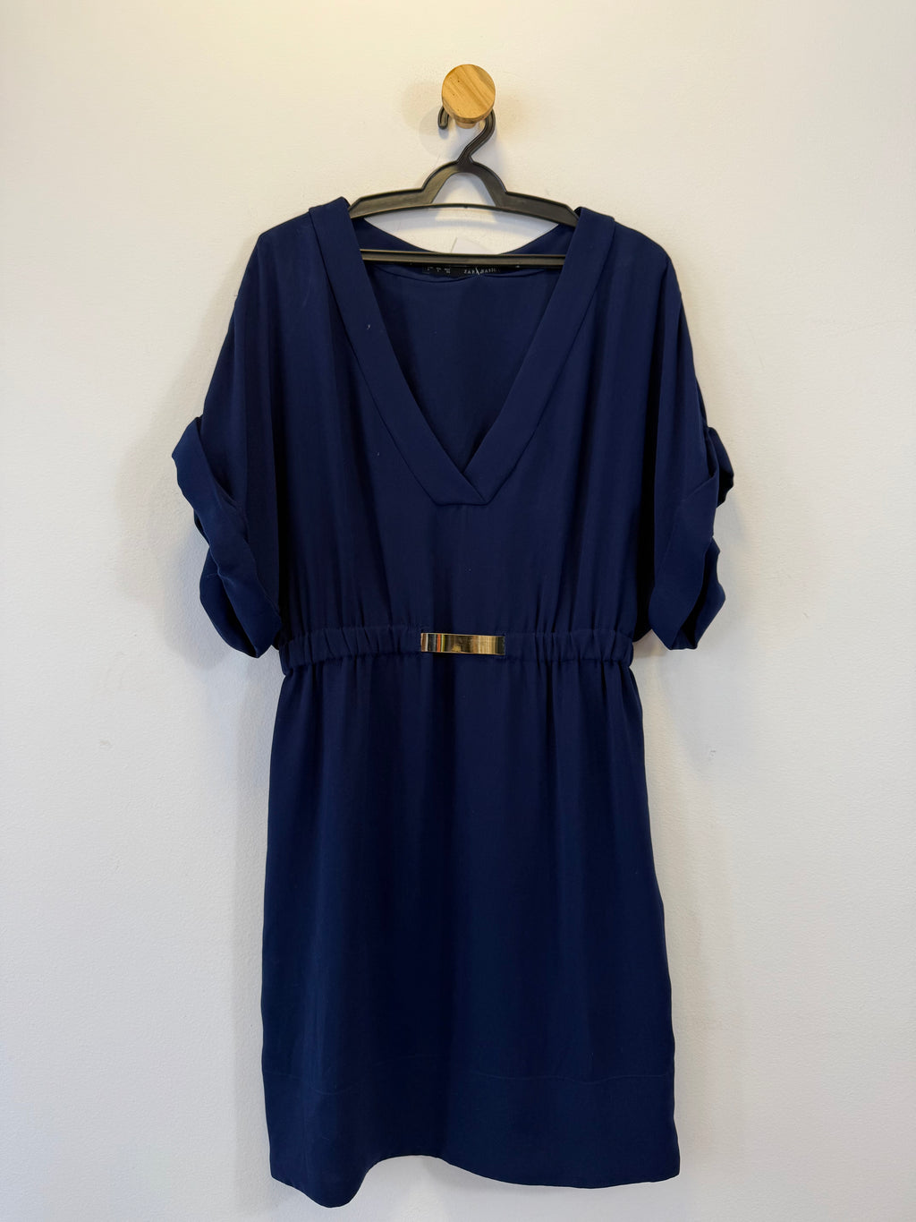 Vestido Azul Zara