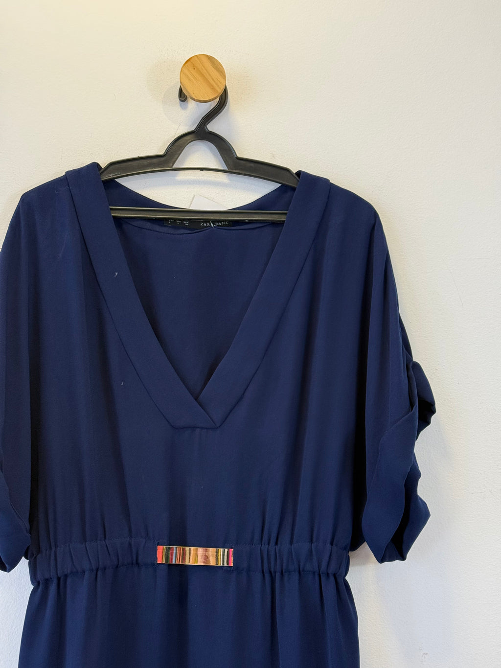 Vestido Azul Zara