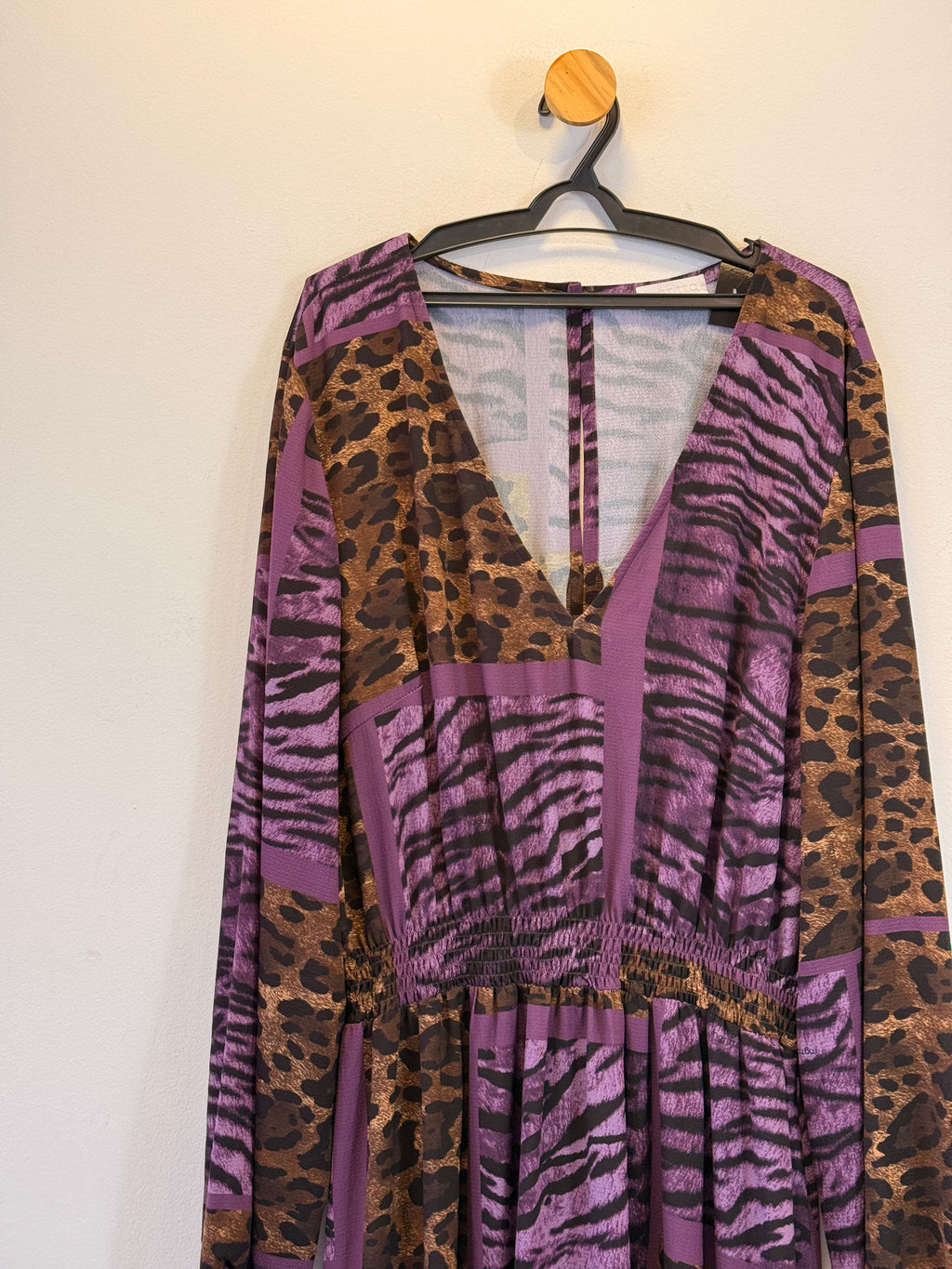 Vestido Longo Animal Print Ingritta