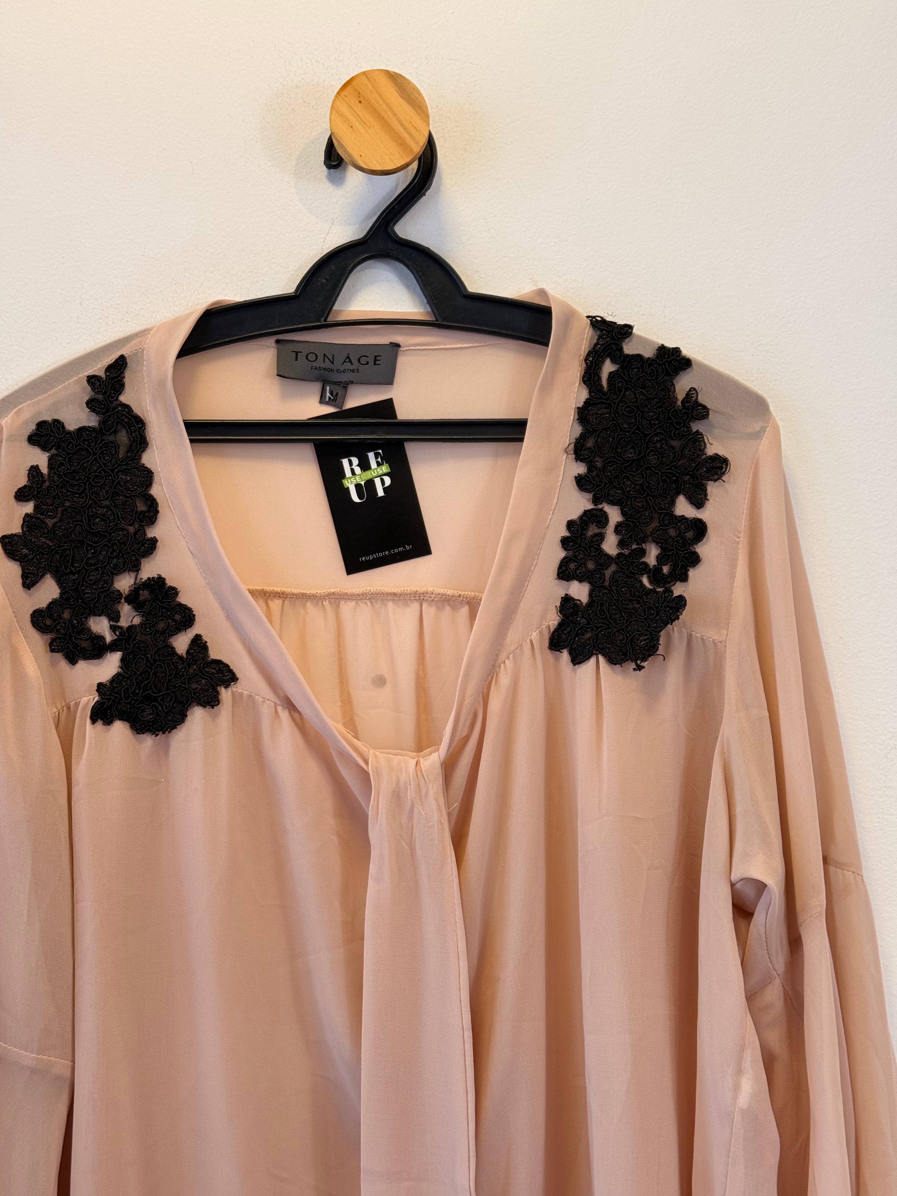 Blusa Rosa Ton Âge