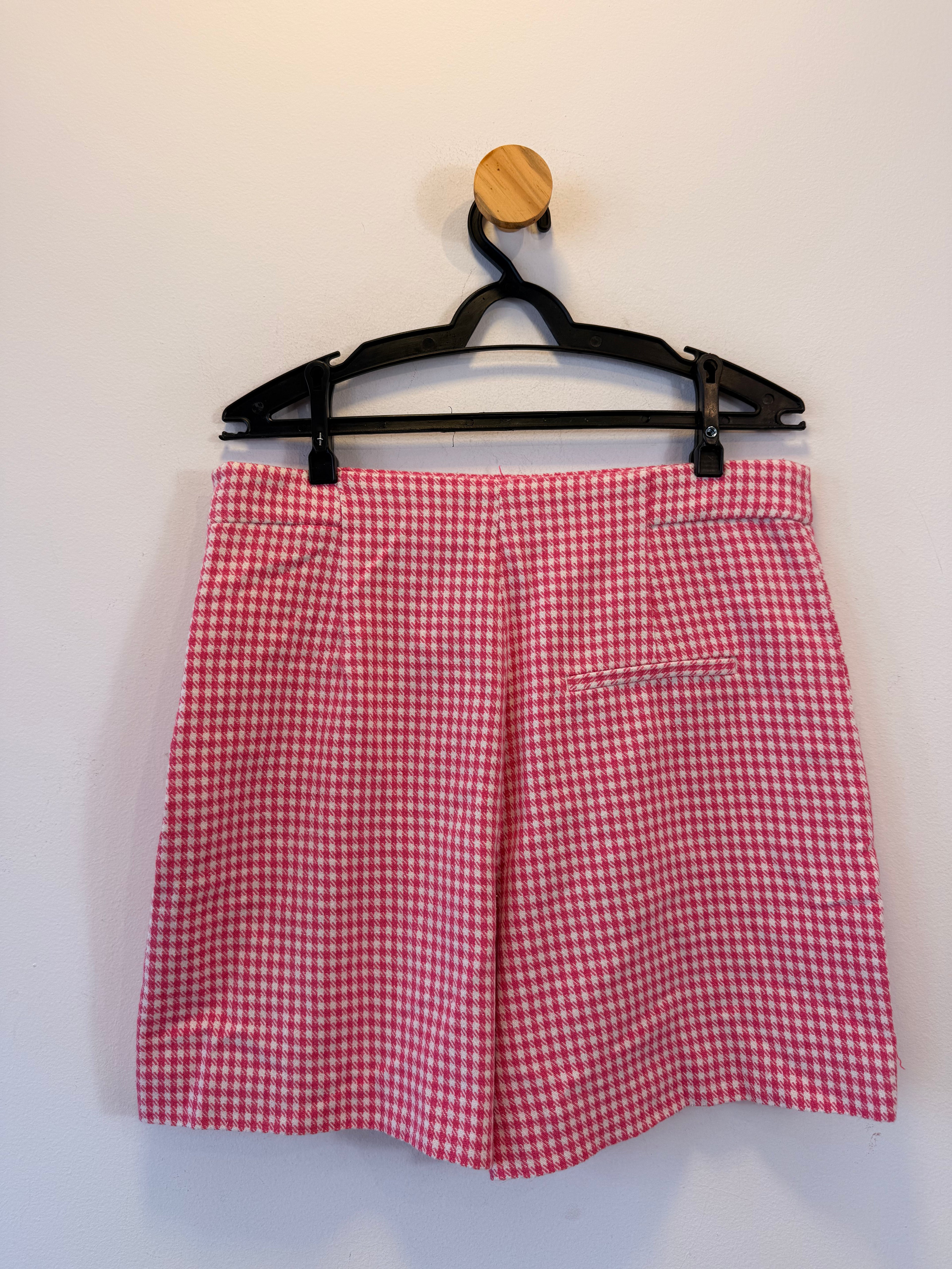 Short Quadriculado Zara