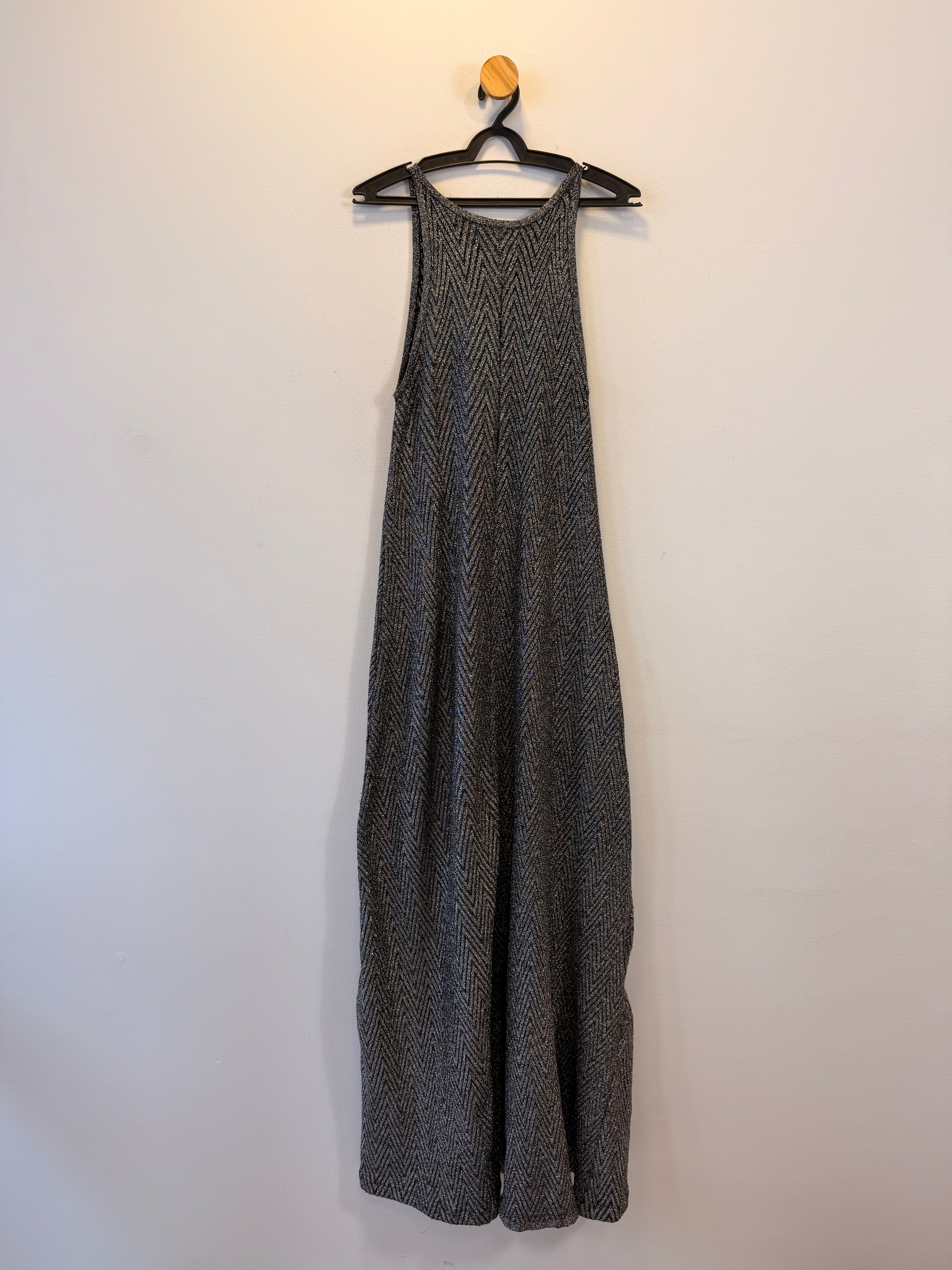Vestido Longo Lurex Zara