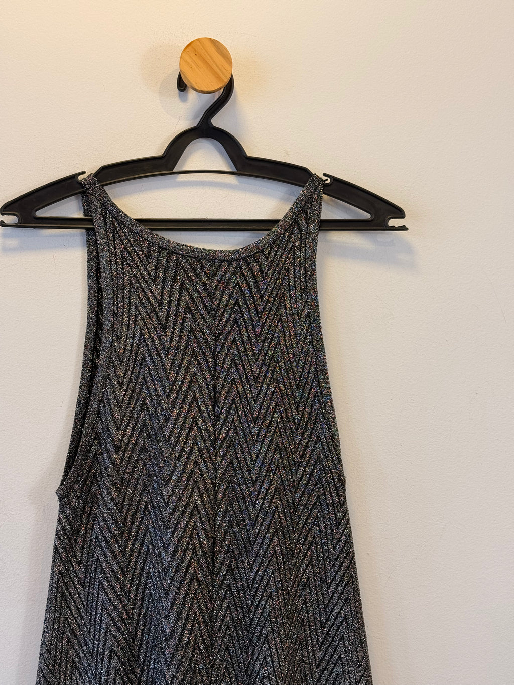 Vestido Longo Lurex Zara